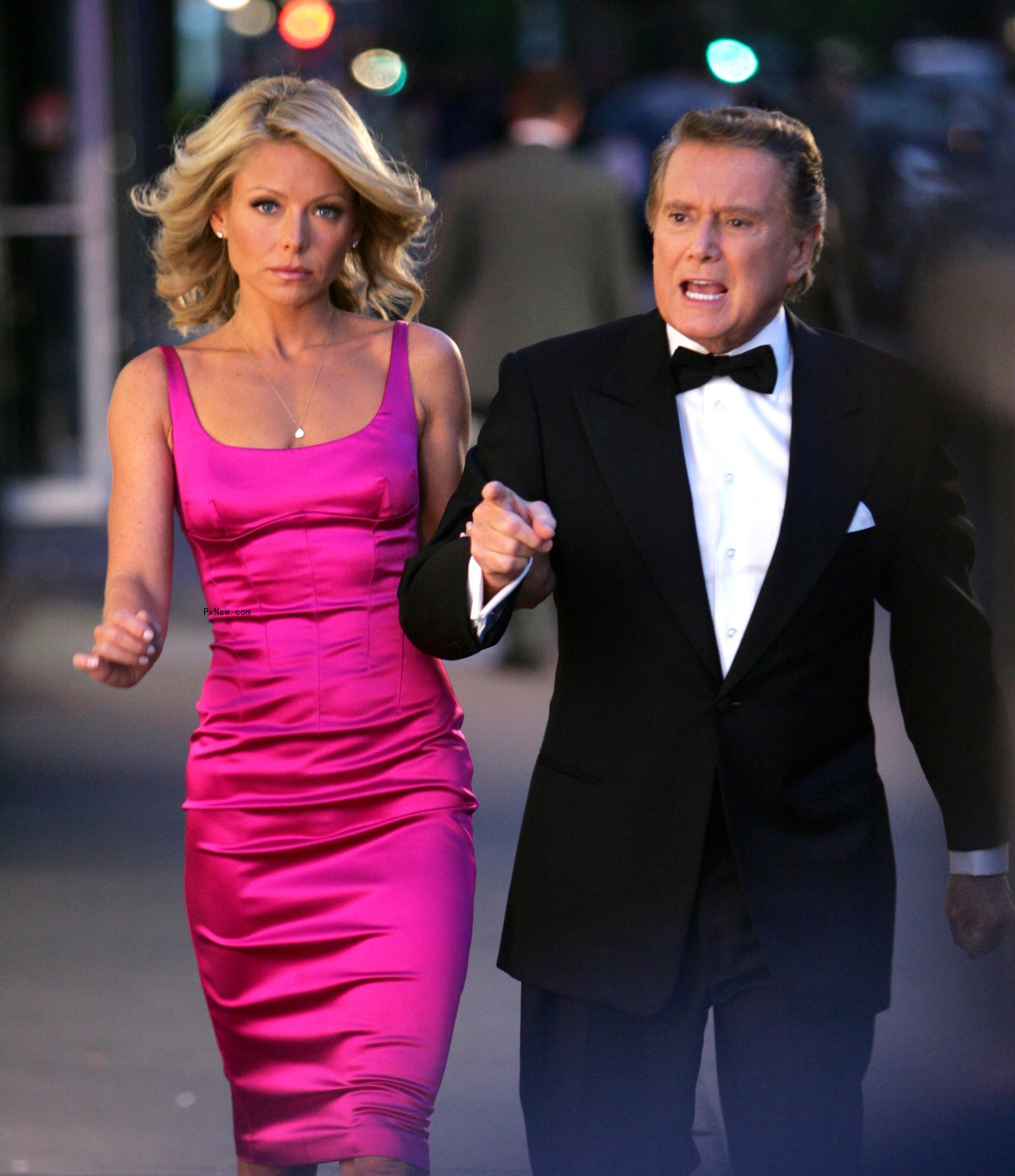 Kelly Ripa and Regis Philbin