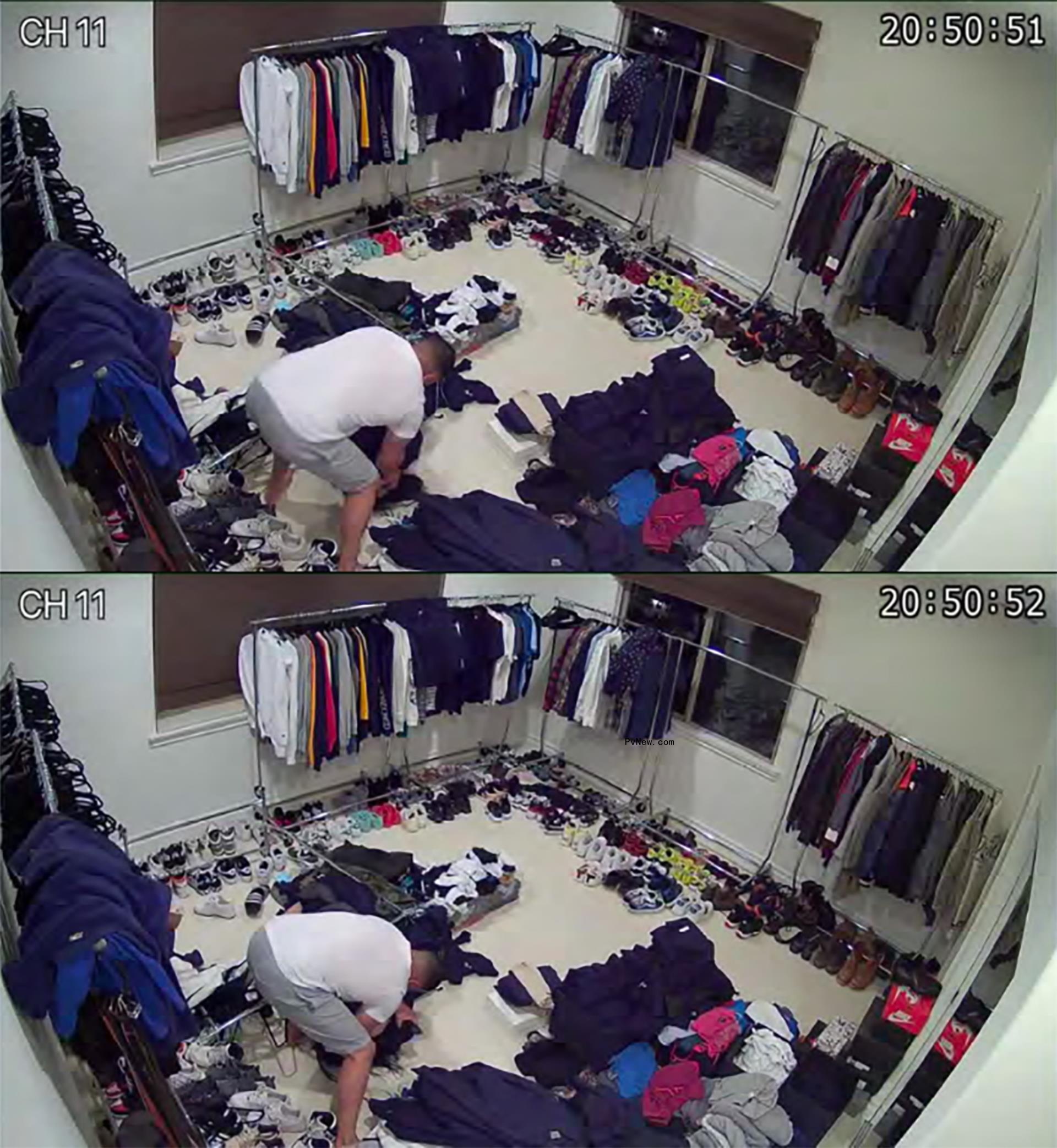 Paulina Ben-Cohen and Mike Shouhed fighting.