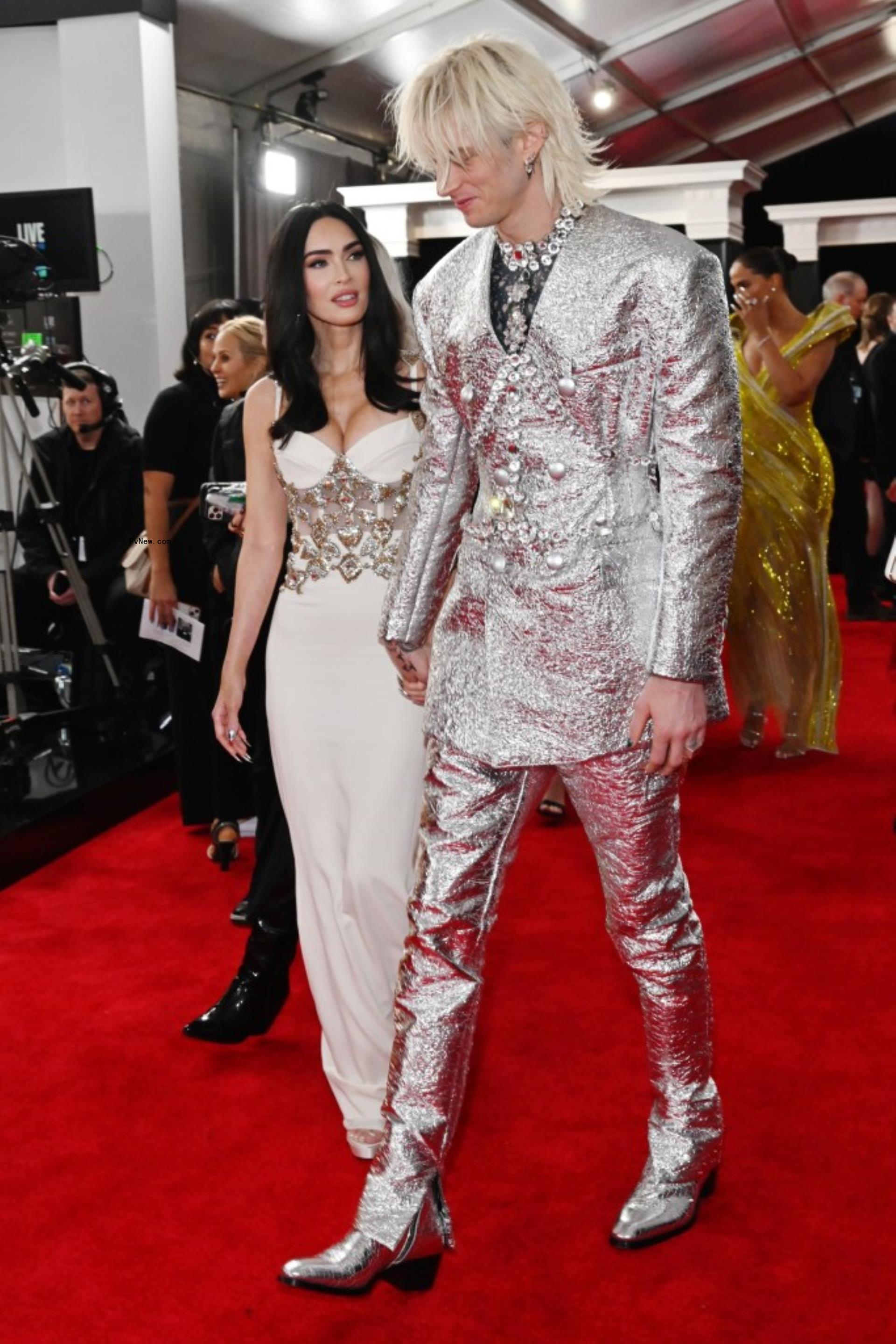 Mean Fox and Machine Gun Kelly in LA.