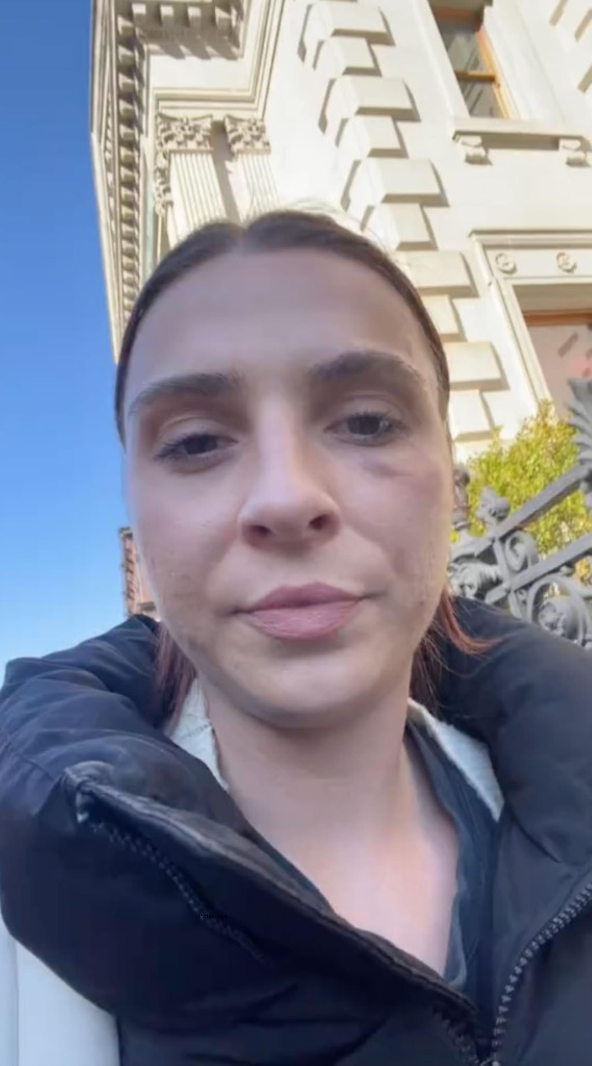 screenshot from TikTok influencer Mikayla To<i></i>ninato 