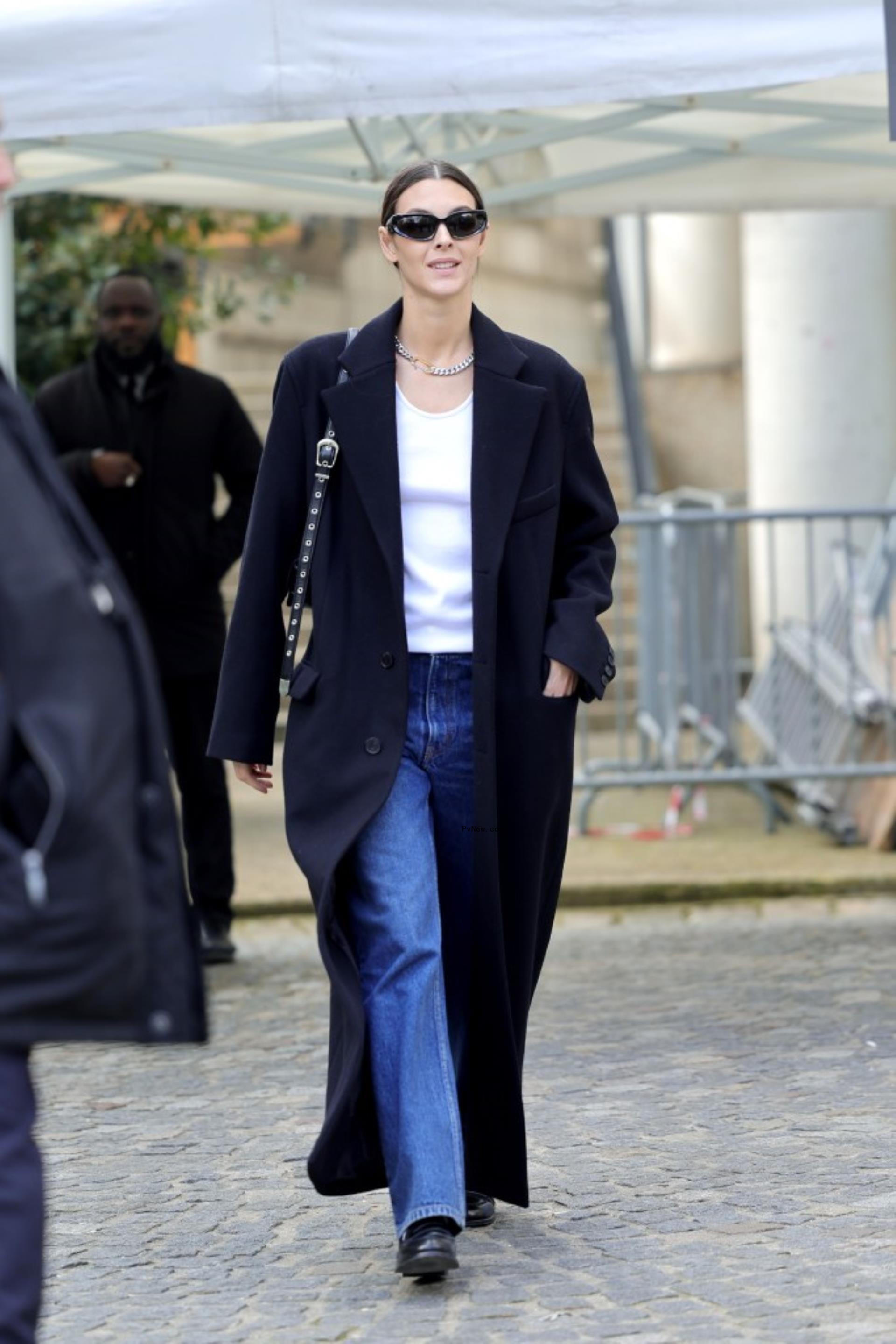 Vittoria Ceretti in Paris. 