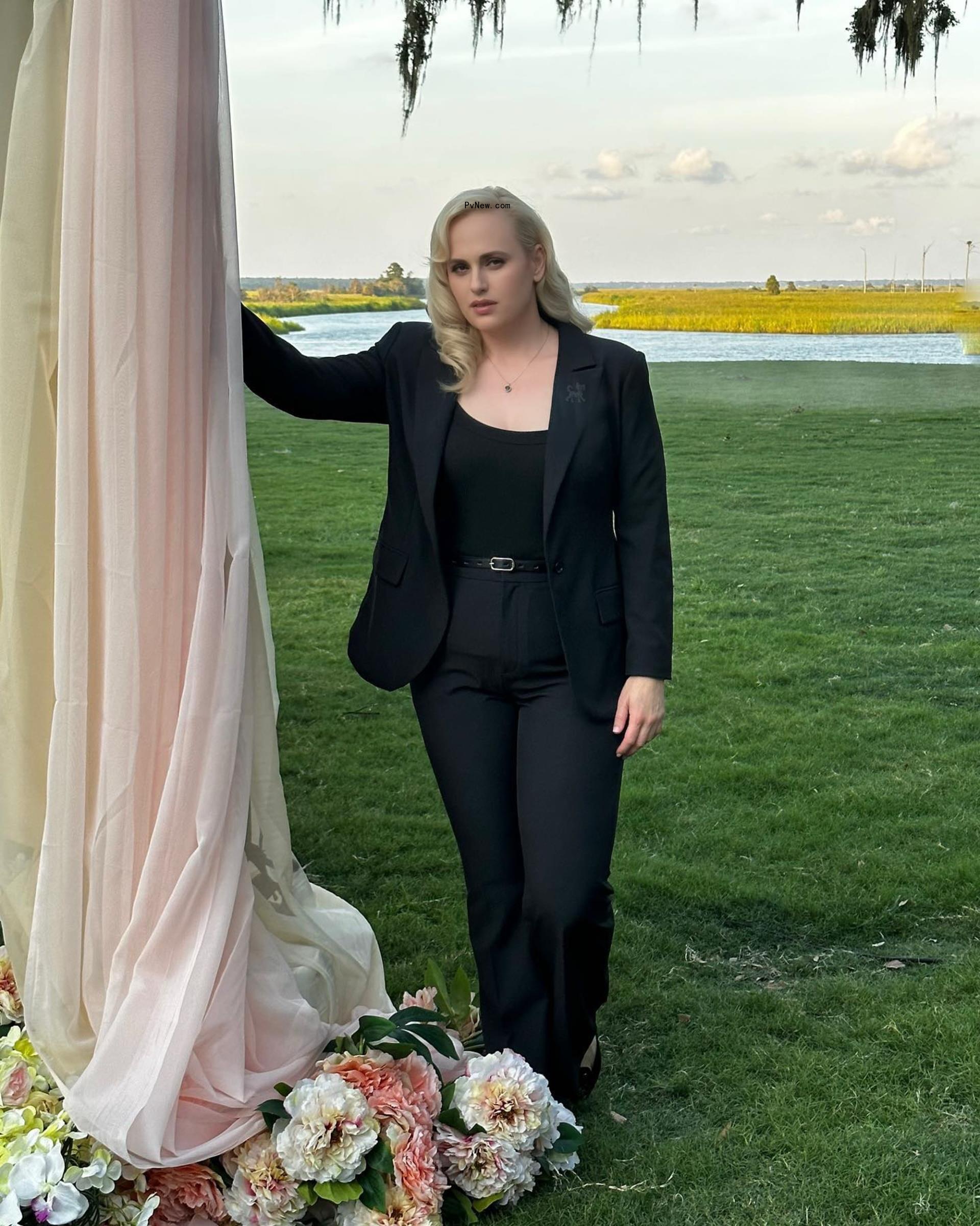 Sacha Baron Cohen and Rebel Wilson