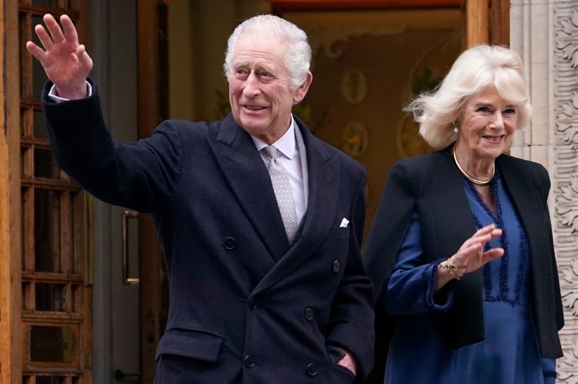 King Charles III and Queen Camilla in 2024.