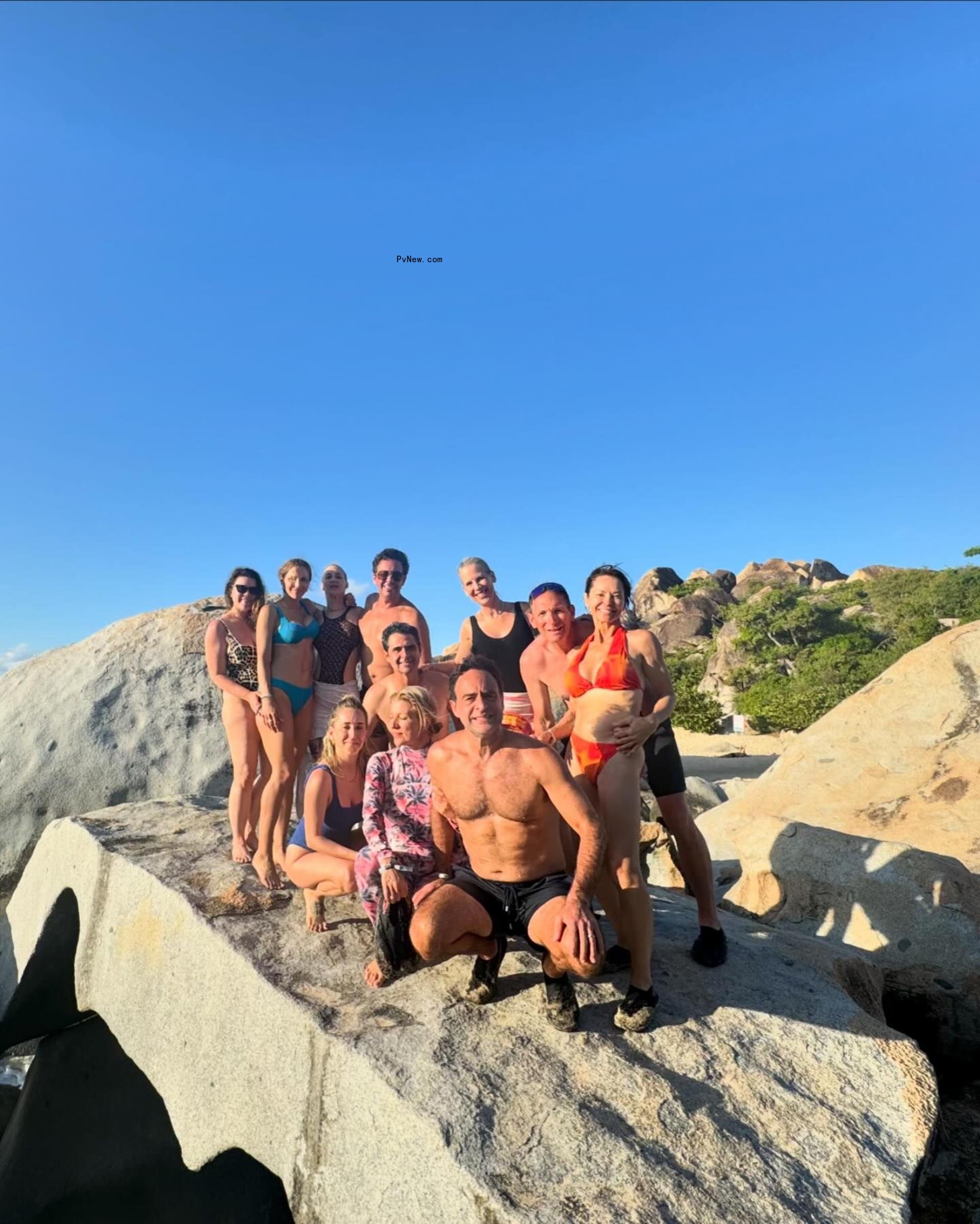 Katharine McPhee, David Foster and friends