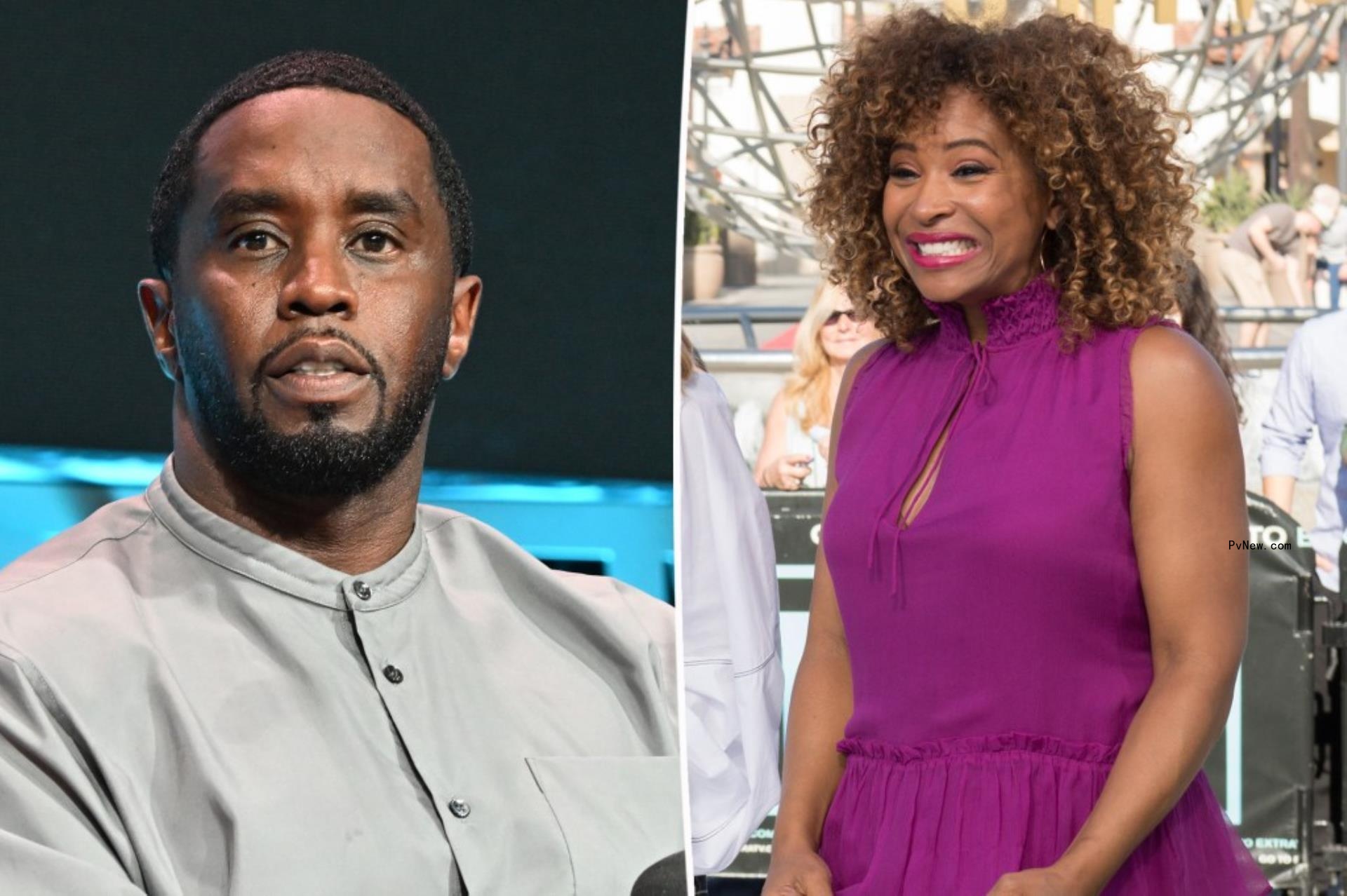 Diddy and Tanika Ray 