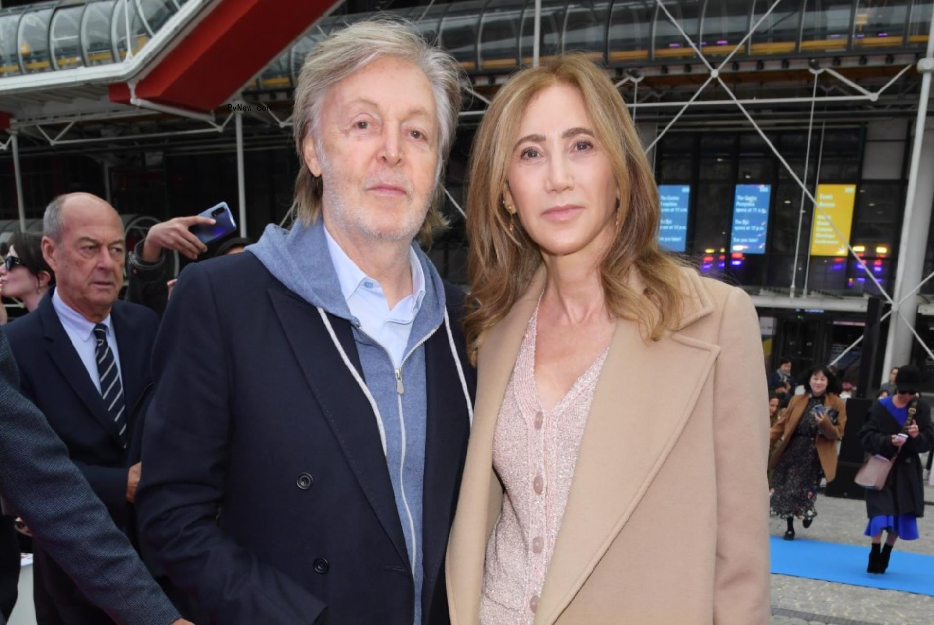 Nancy Shevell and Paul McCartney in 2022