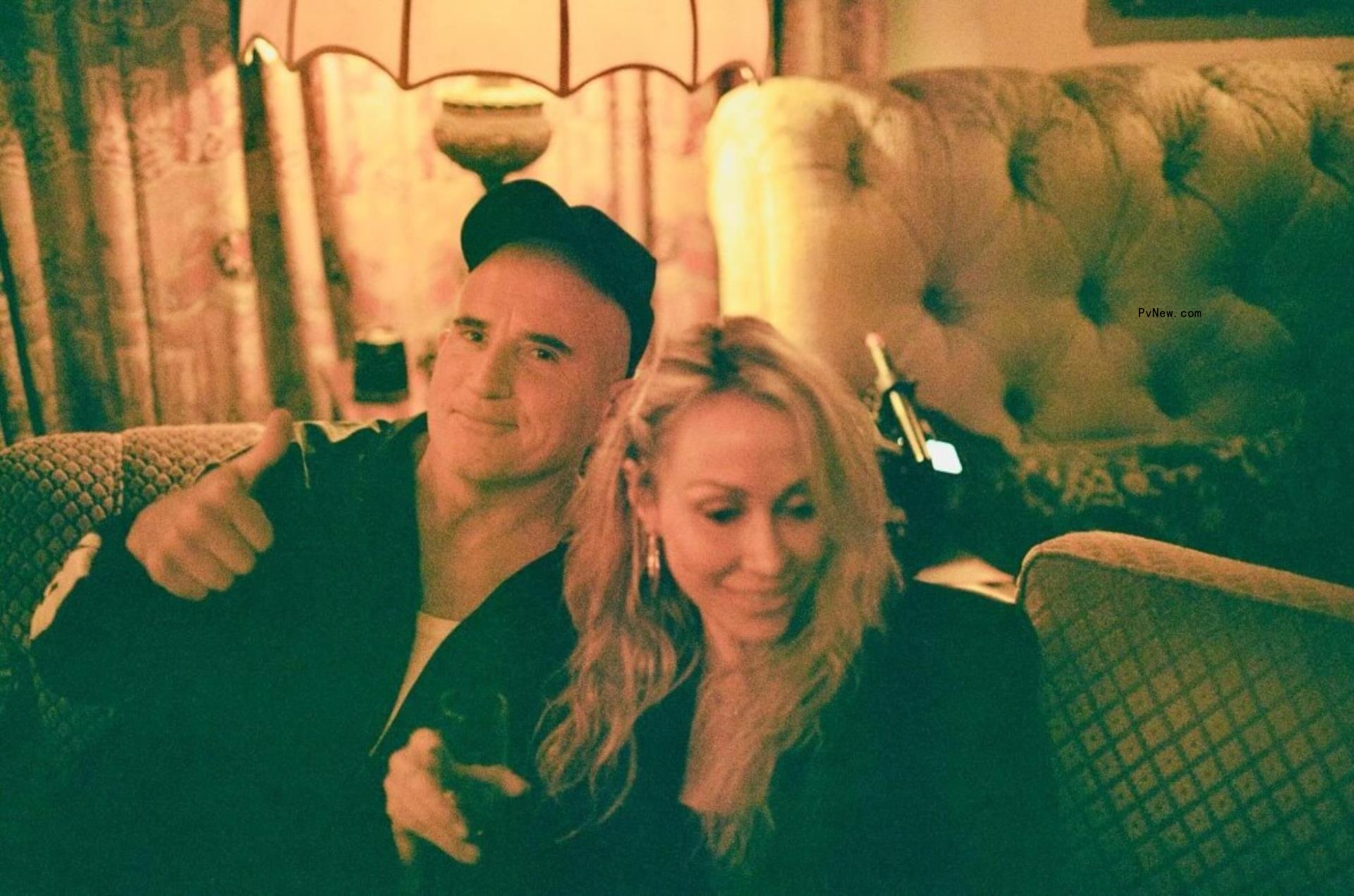 Tish Cyrus and Dominic Purcell