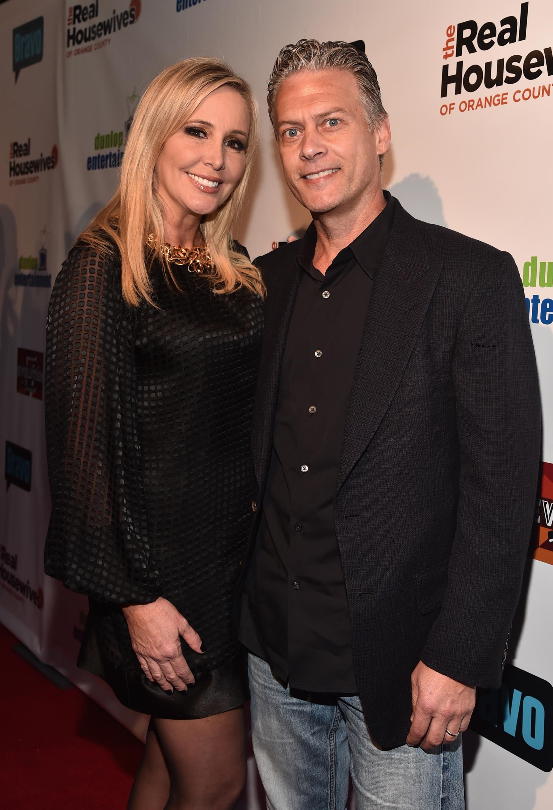 Shannon and David Beador pose together at an event