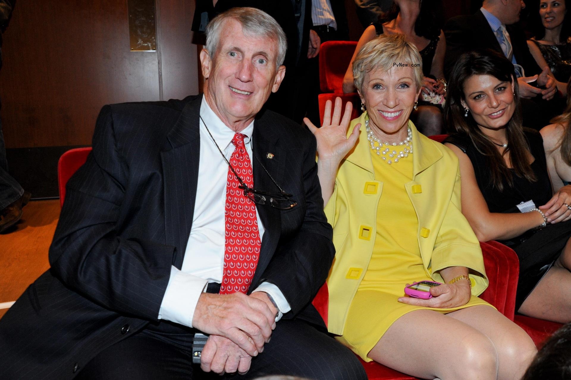 Barbara Corcoran and Bill Higgins