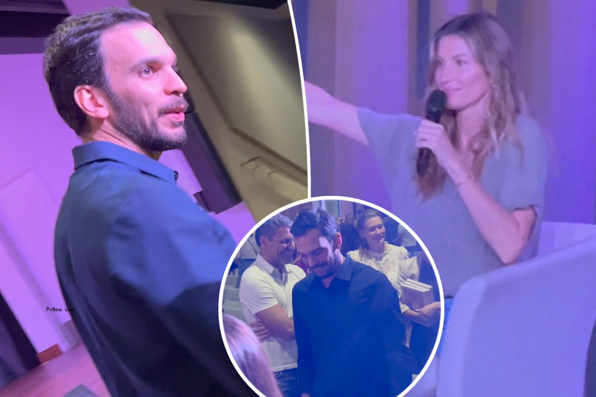 Gisele Bündchen’s boyfriend, Joaquim Valente, supports her at first public event after model debunks cheating rumors
