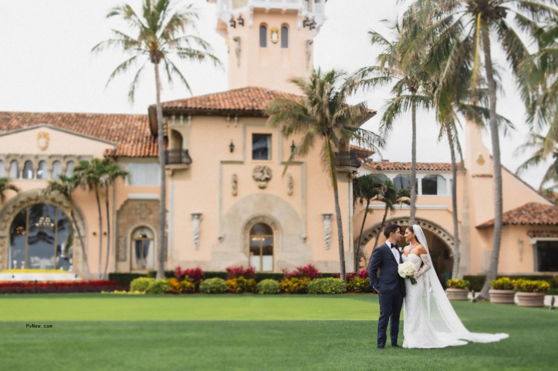 Jarod and Alexa Malnik on their wedding day. 