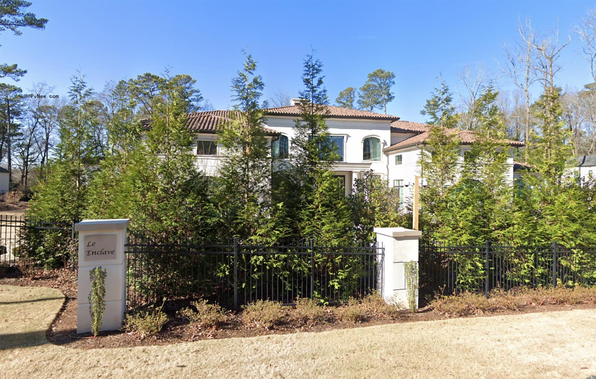 exterior of simon guobadia's house
