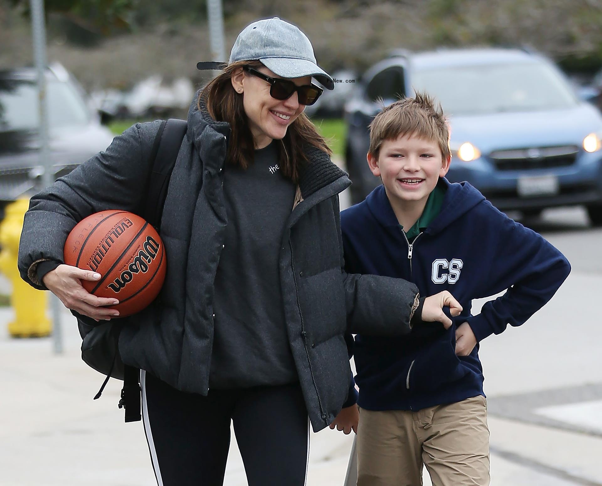 Jennifer Garner and son Samuel