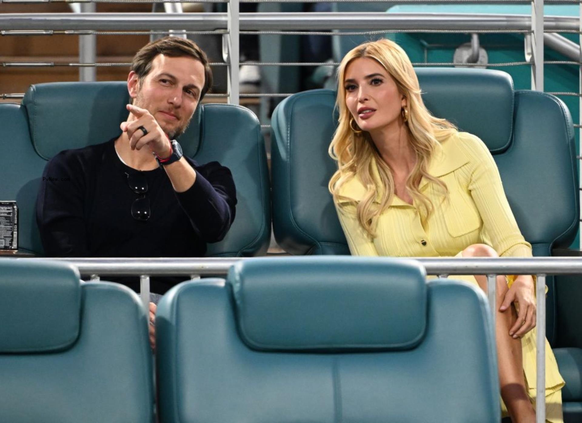 Ivanka Trump at the Miami Open. 