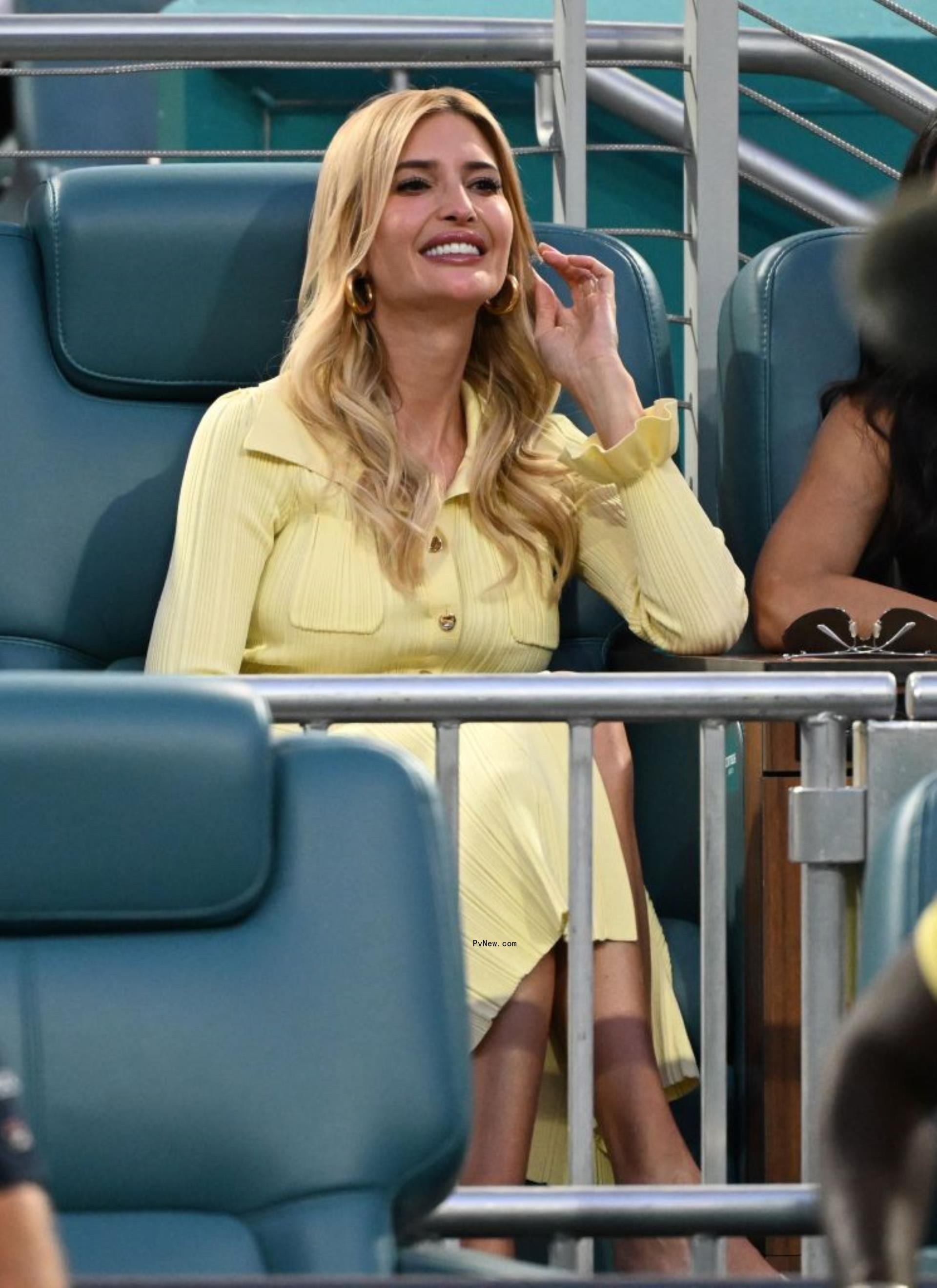 Ivanka Trump at the Miami Open. 