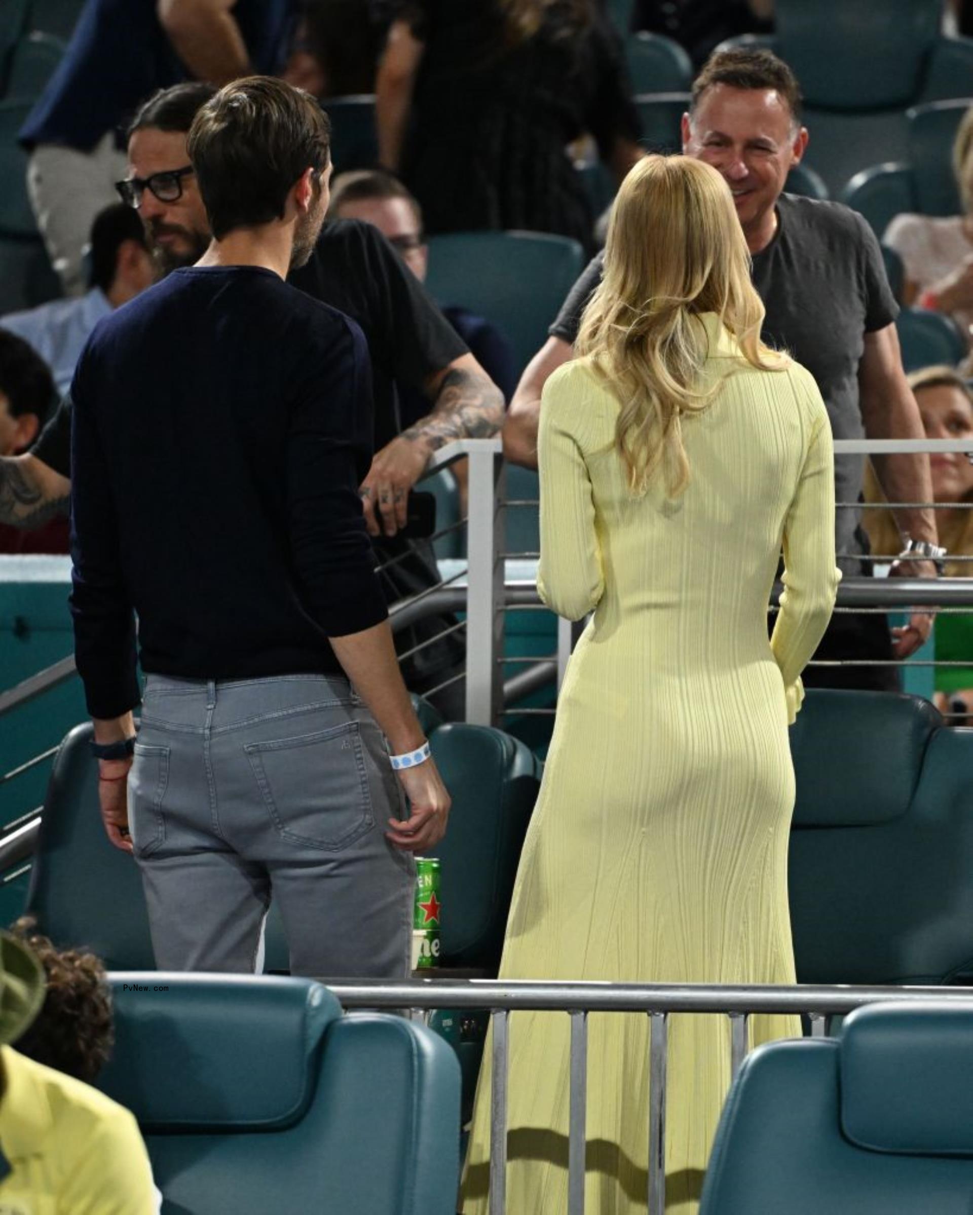 Ivanka Trump and Jared Kushner at the Miami Open. 