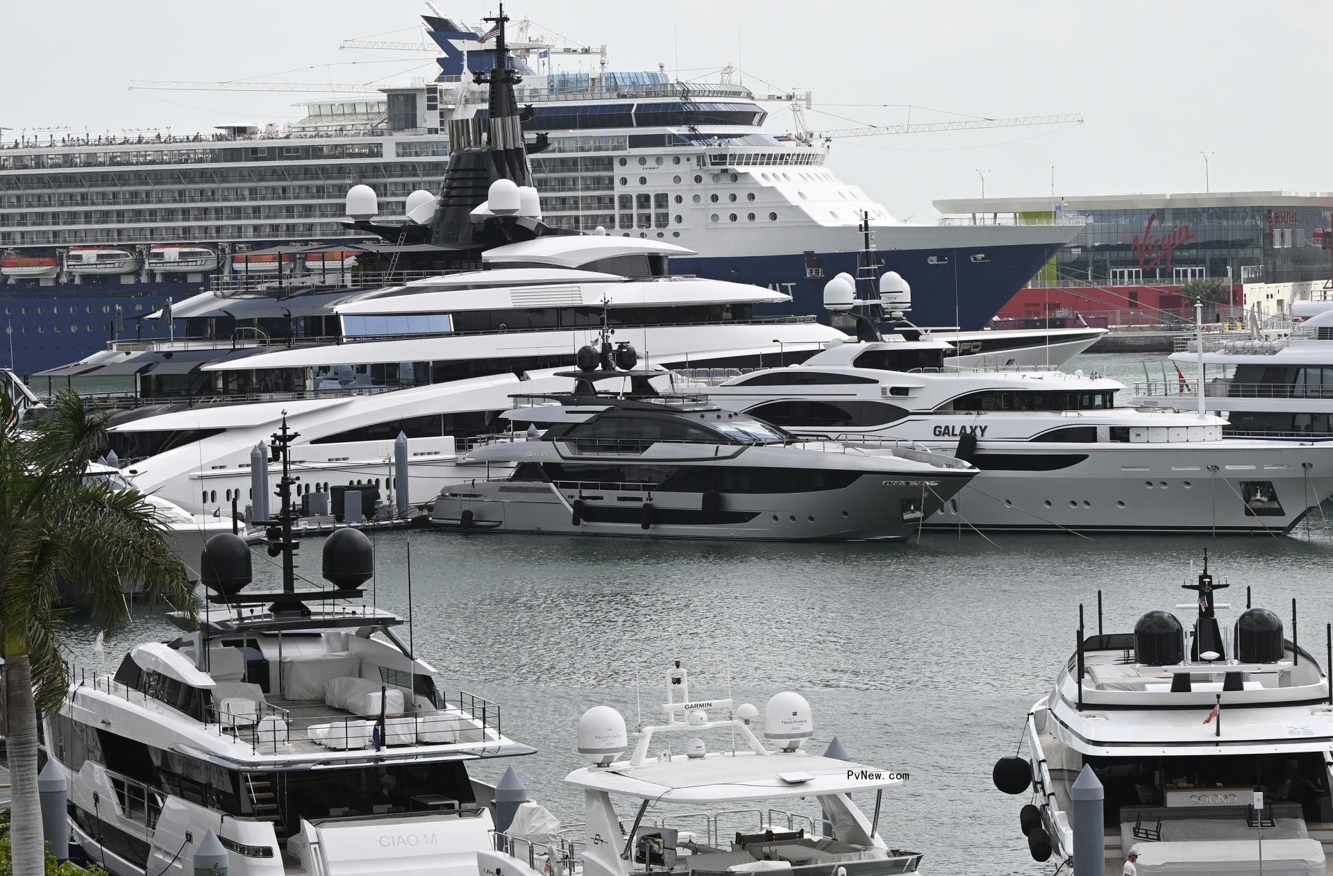 The Riva 130 Bellissima Yacht.