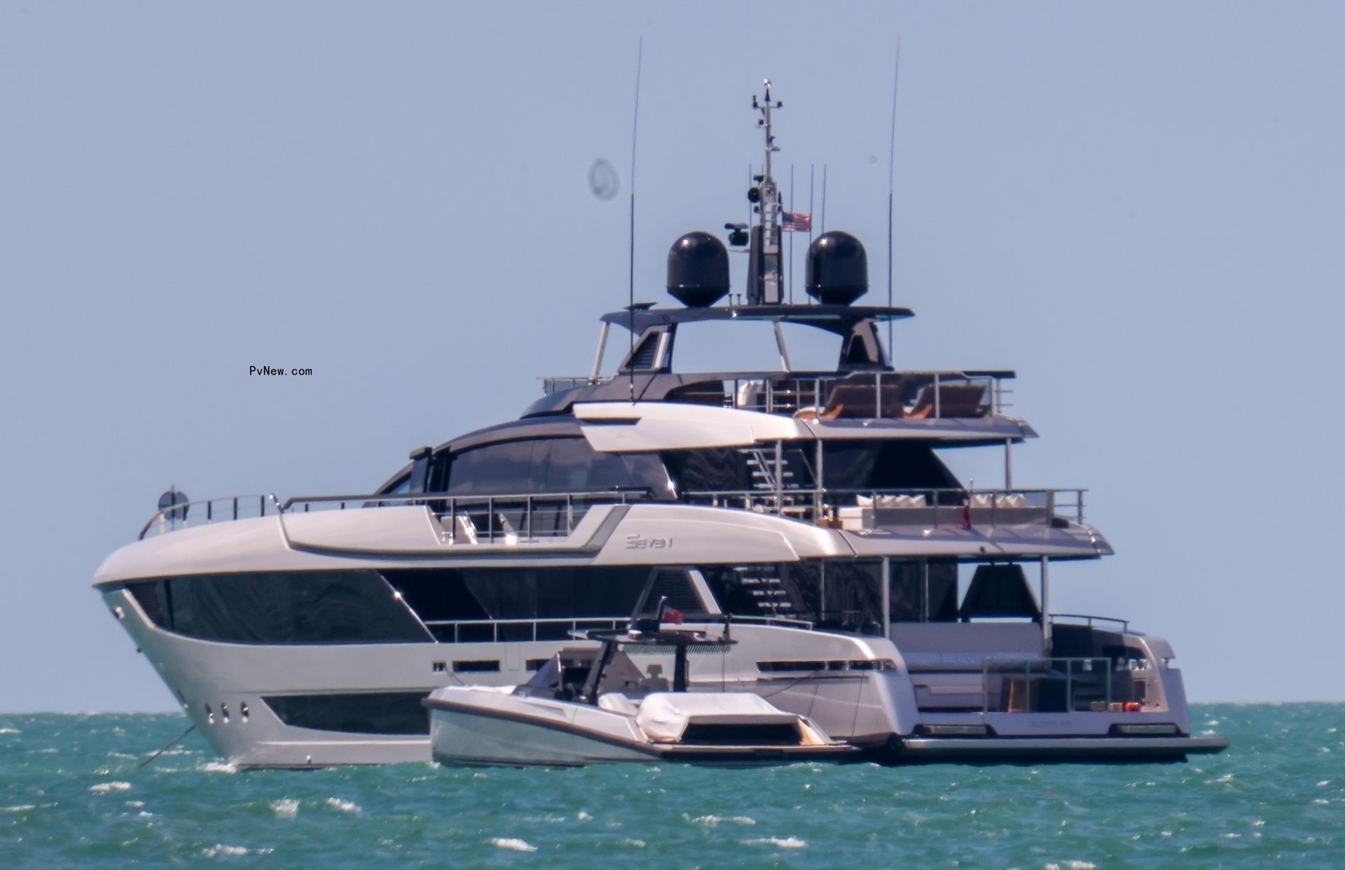 The Riva 130 Bellissima Yacht.