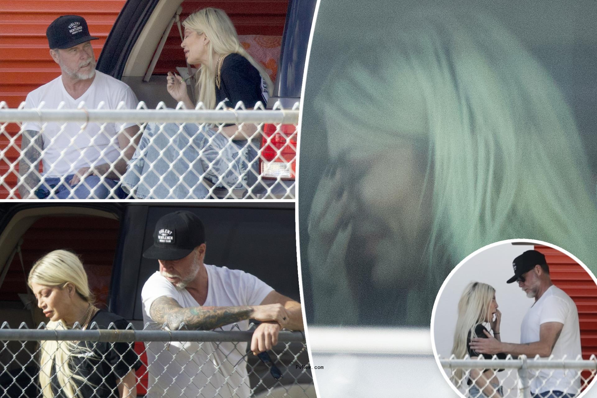 Tori Spelling bursts into tears after tense co<i></i>nversation with estranged husband Dean McDermott