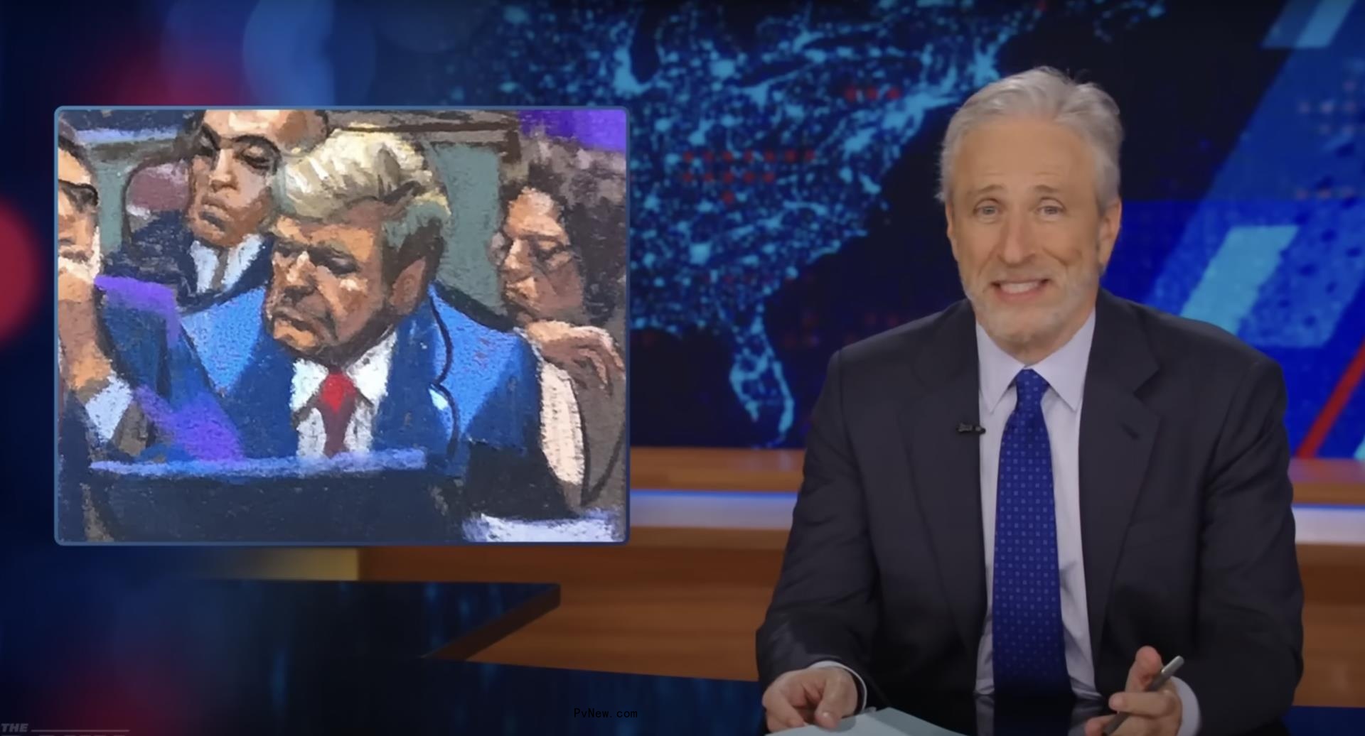 Jon Stewart Slams Media’s Trump Trial Coverage for Reporting ‘Mundane Bulls—‘ as ‘Earth-Shattering’ News: ‘What the F— Are We Doing?’