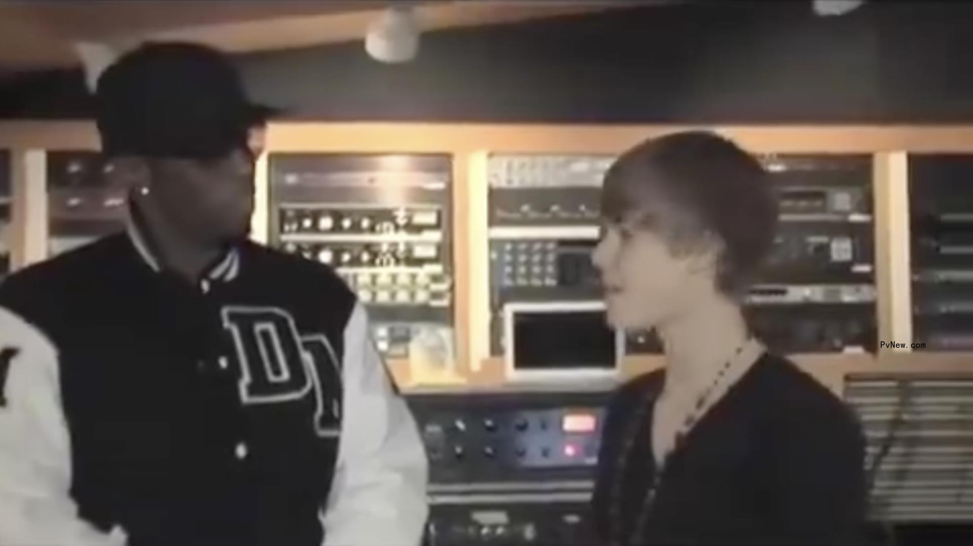 Justin Bieber with Diddy 