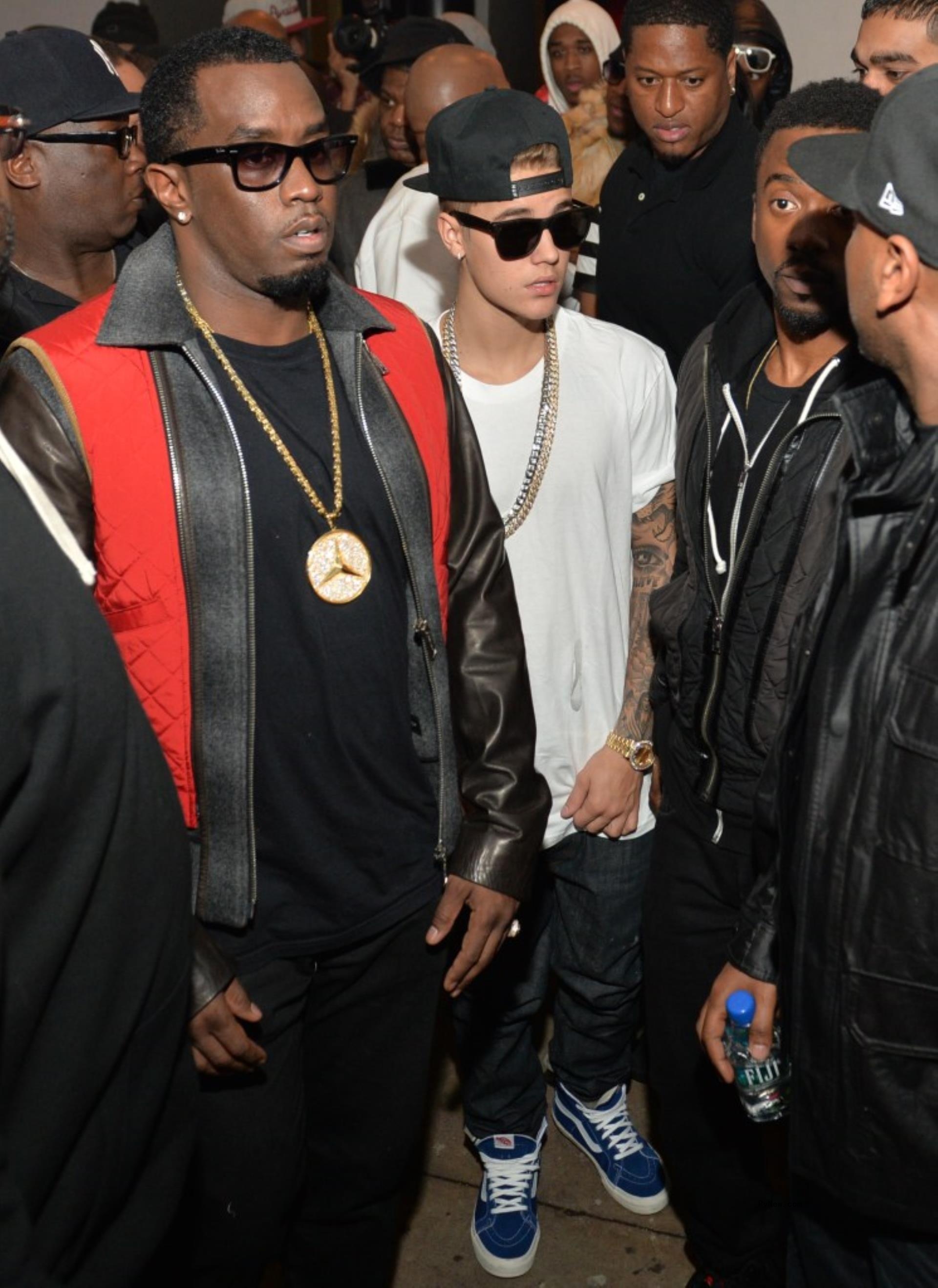 Diddy with Justin Bieber