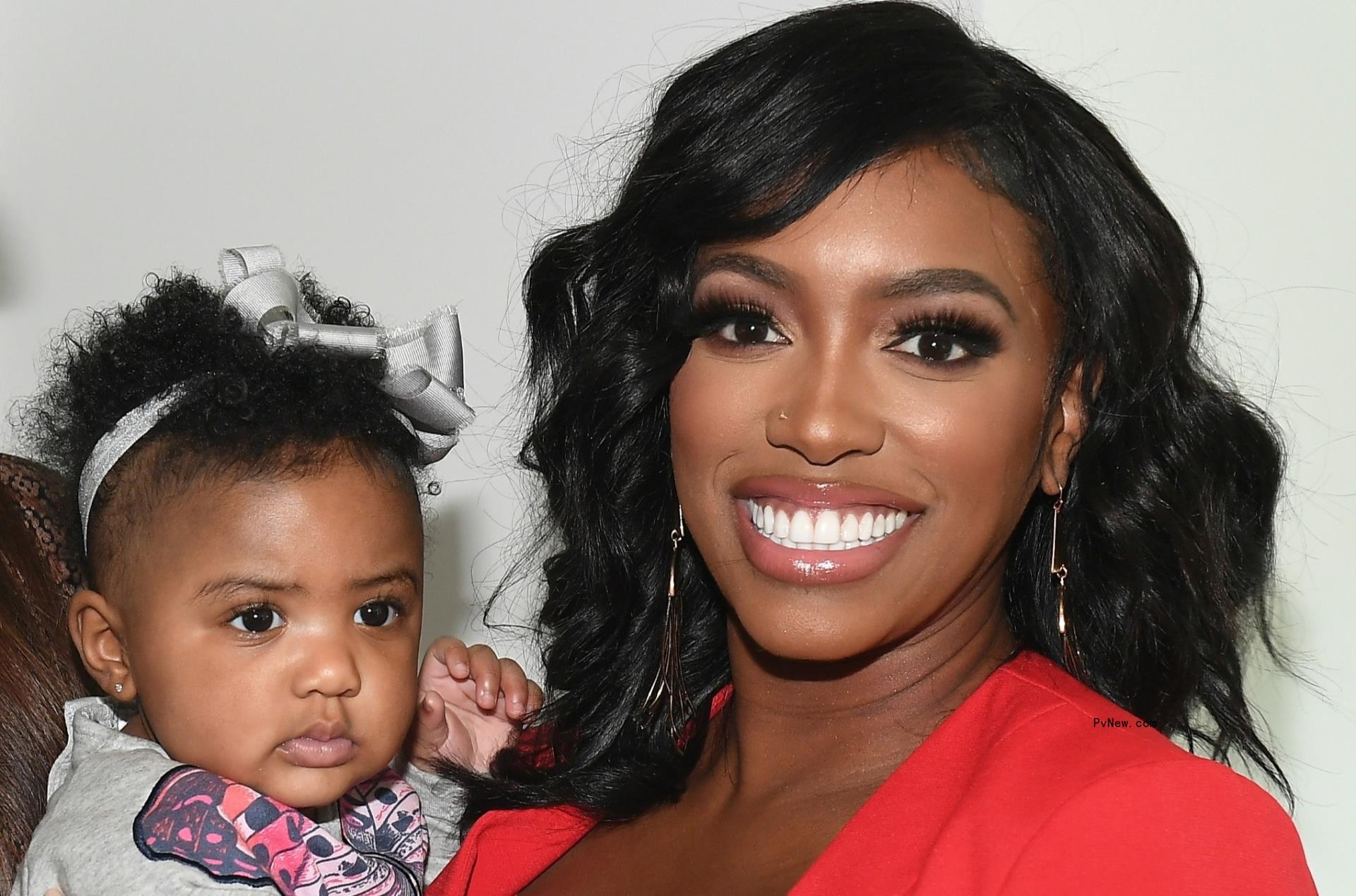 Porsha Williams and baby Pilar Jhene