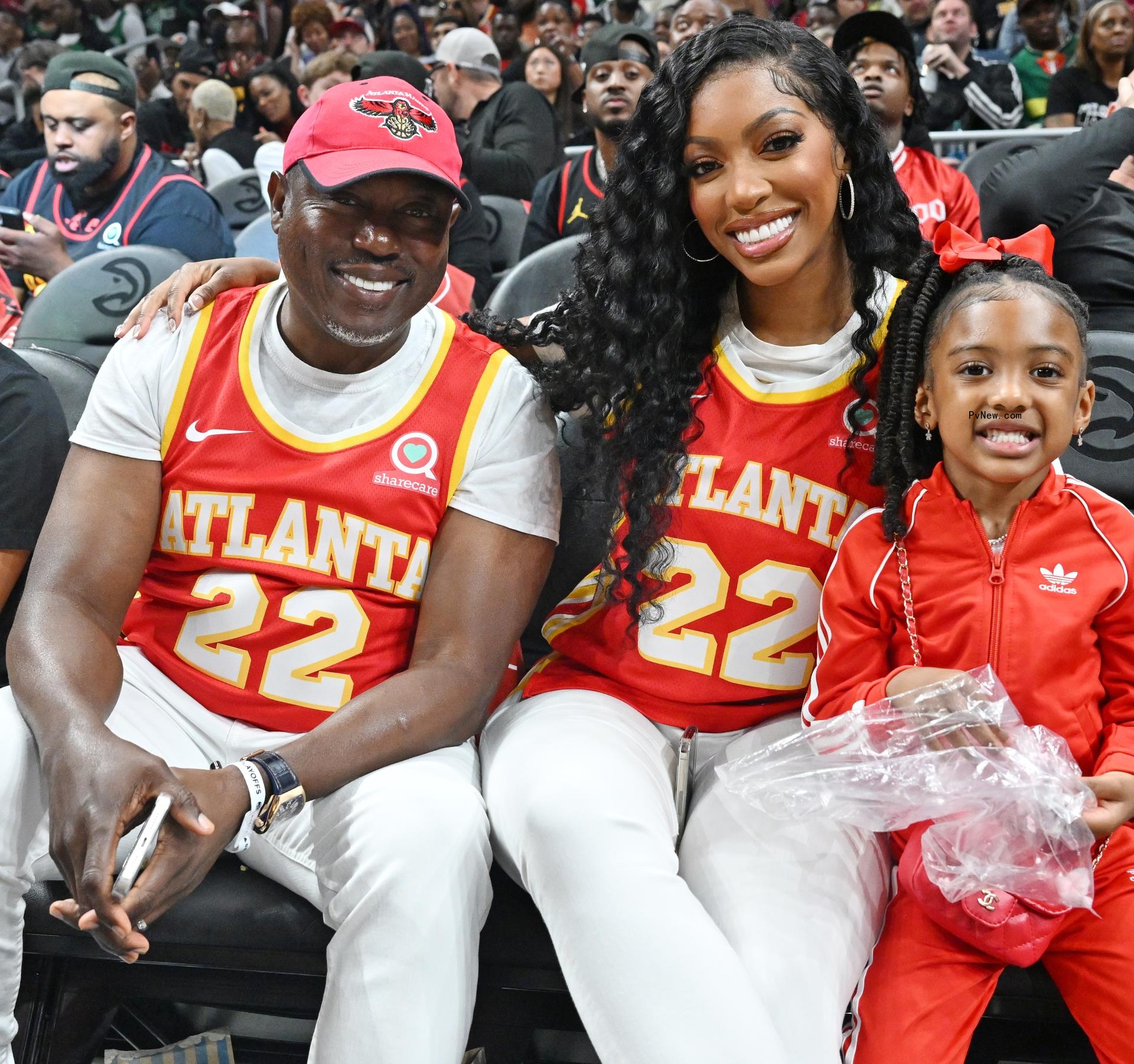 Simon Guobadia, Porsha Williams and daughter Pilar