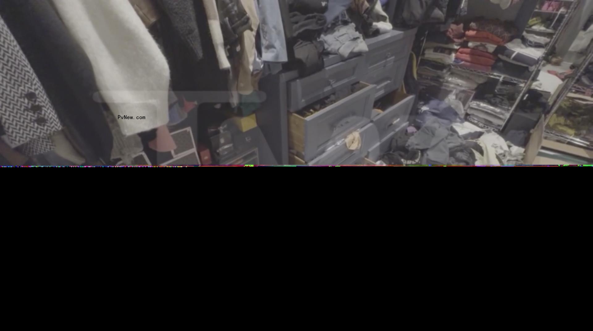 Diddy's home after it was raided.