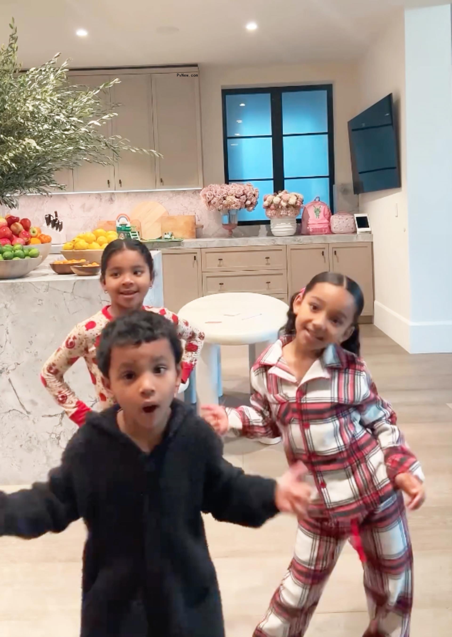 Psalm West, Chicago West and True Thompson