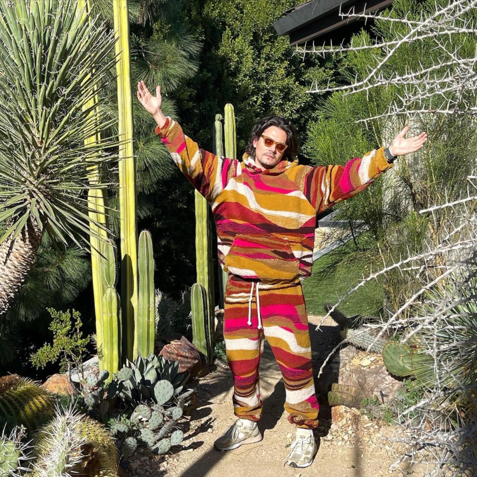 John Mayer posing for a photo