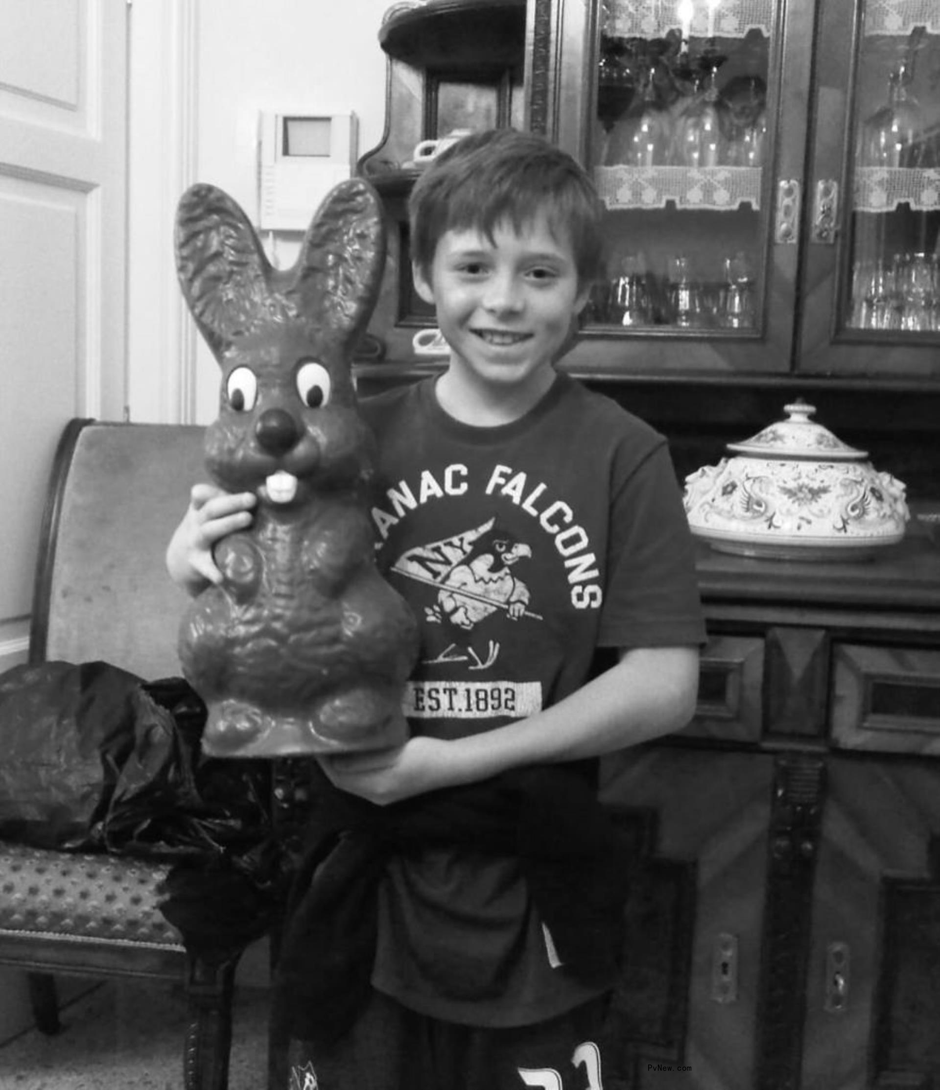 The Beckham family celebrating Easter