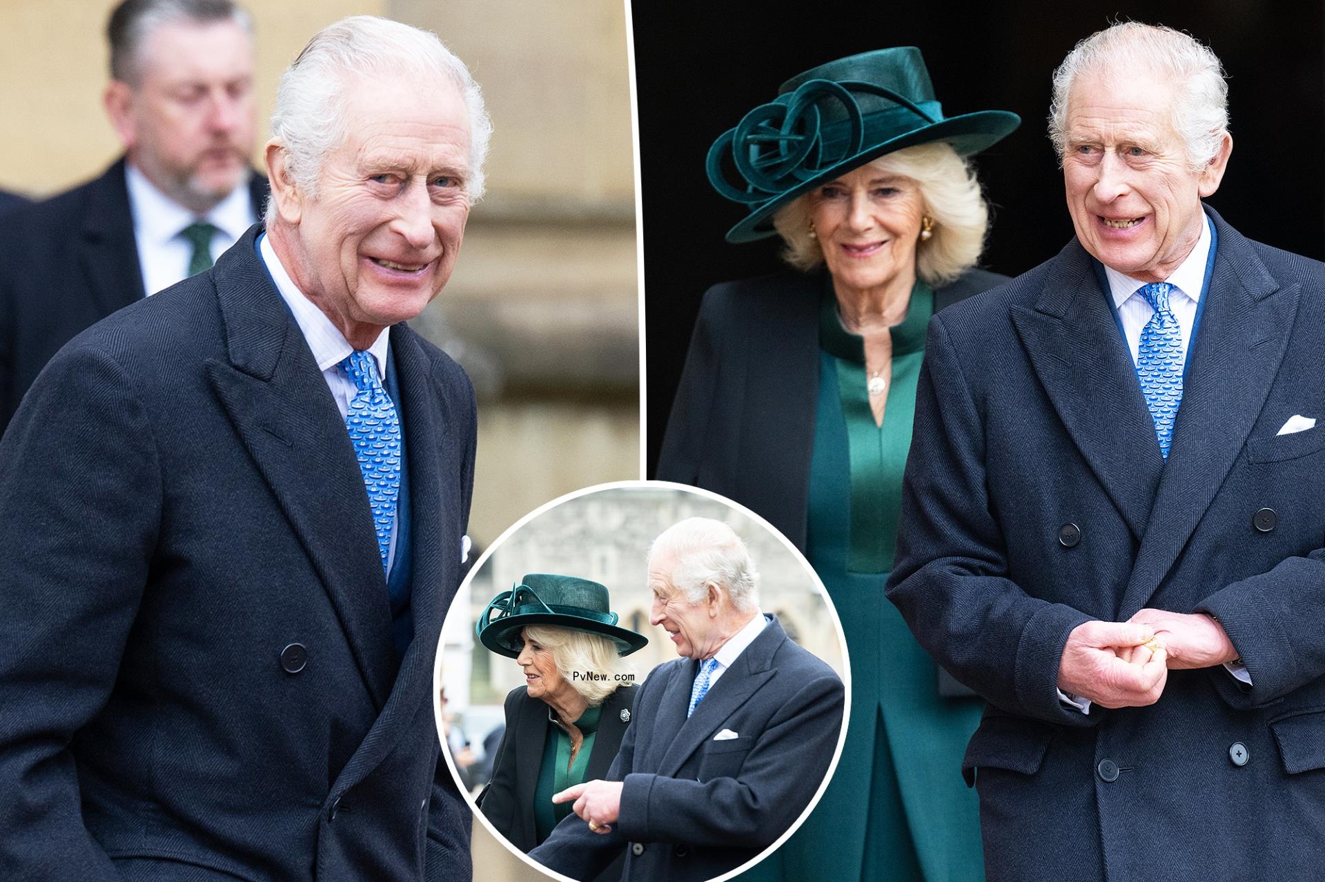 King Charles attends Easter church service in first major public appearance since cancer diagnosis