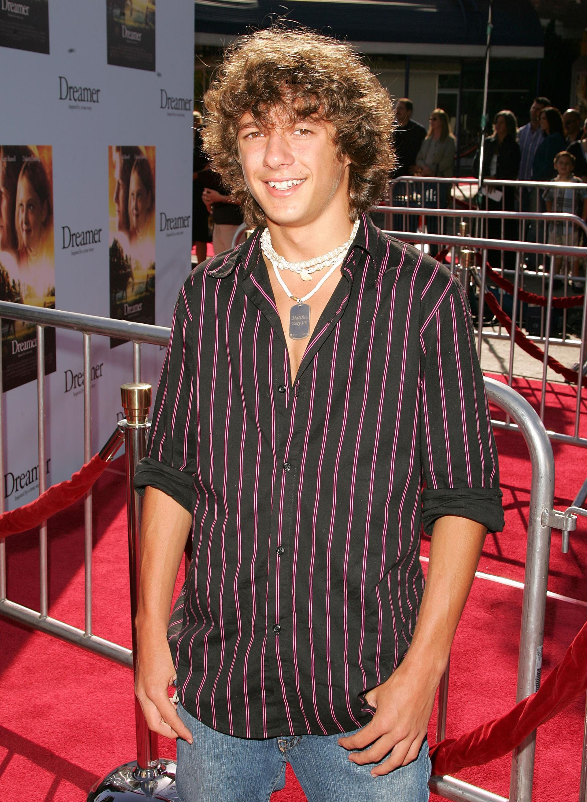 Matthew Underwood at a premiere.