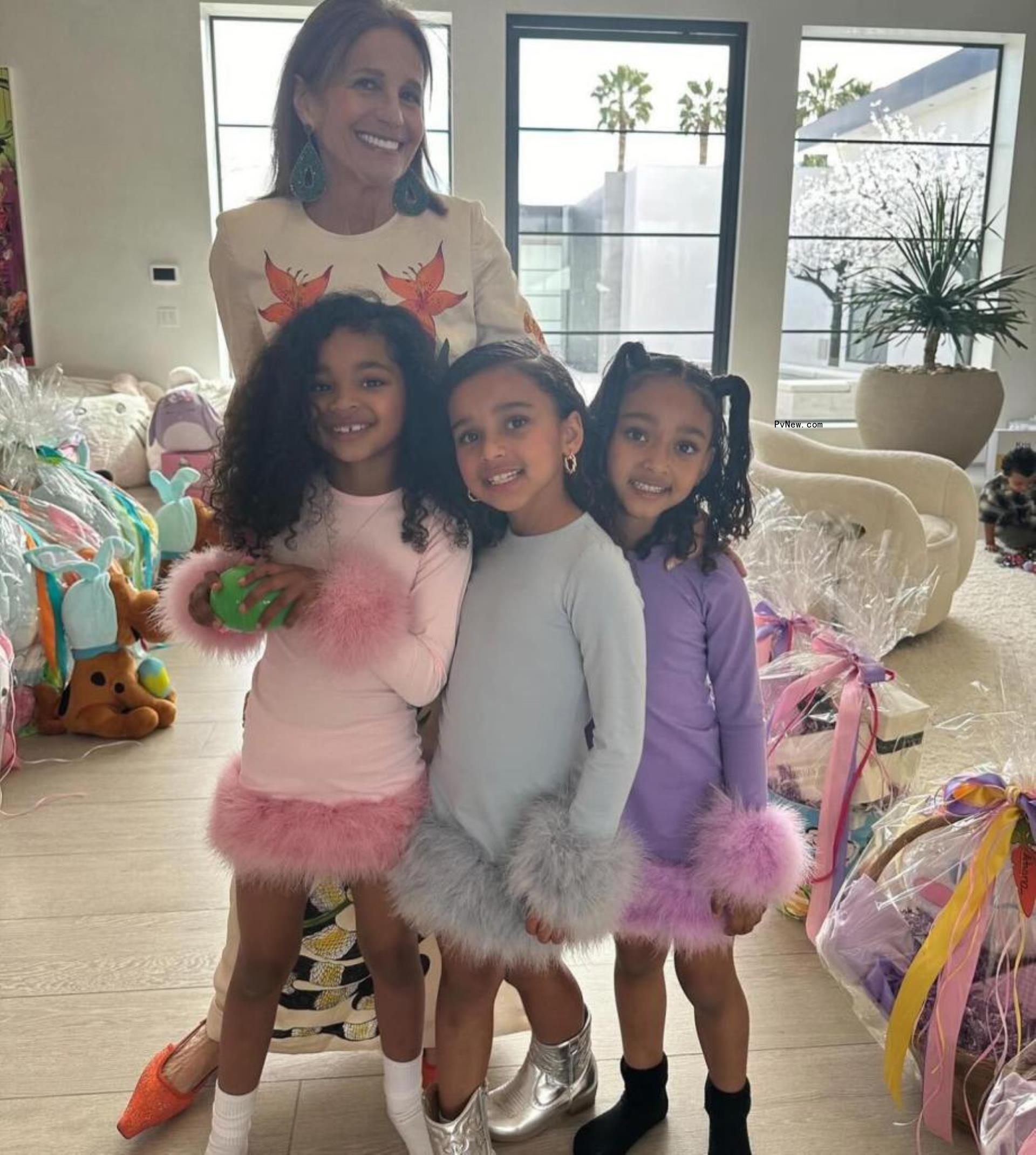 Dream Kardashian, Chicago West, True Thompson on Easter