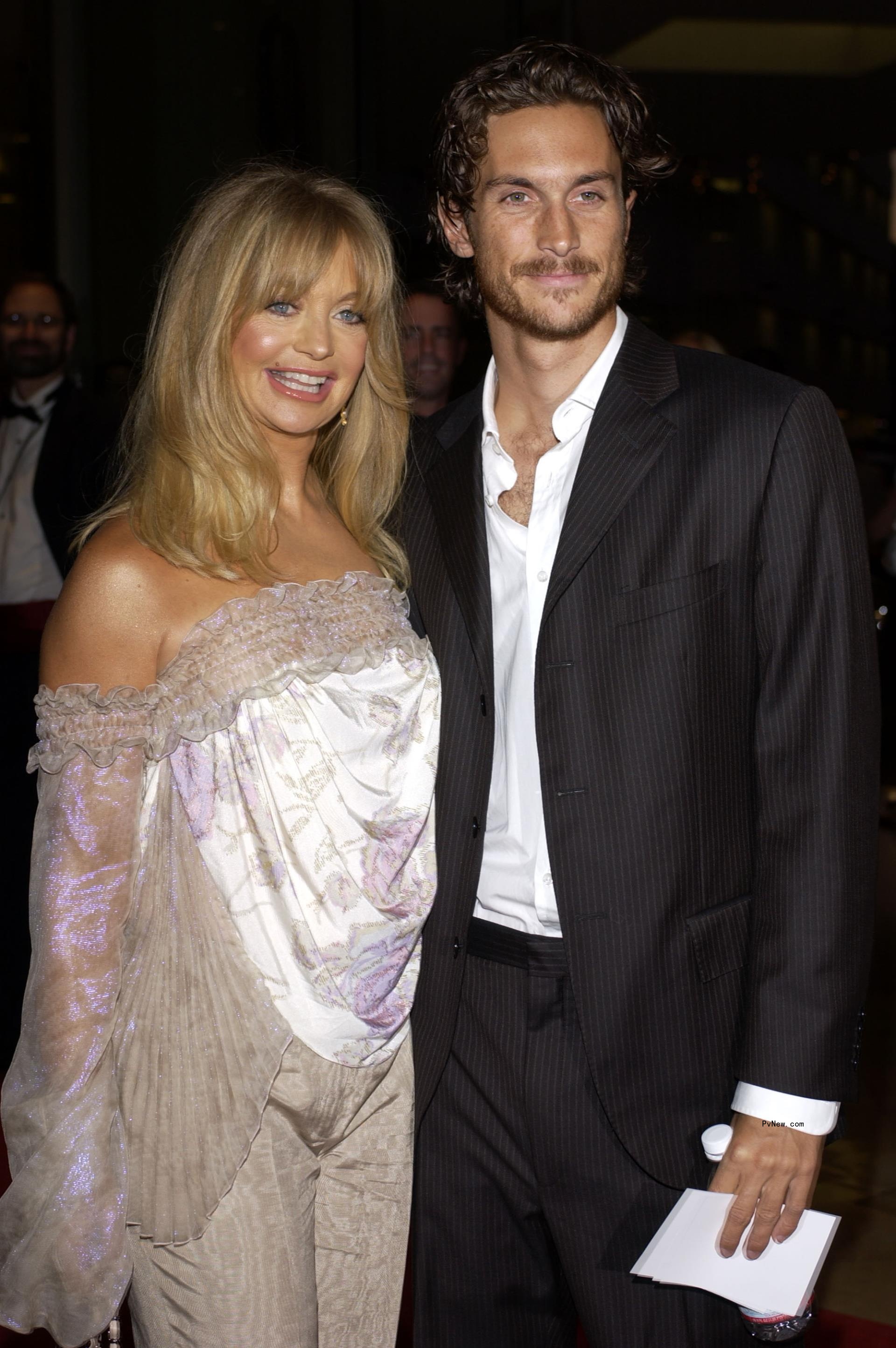 Goldie Hawn and son Oliver Hudson