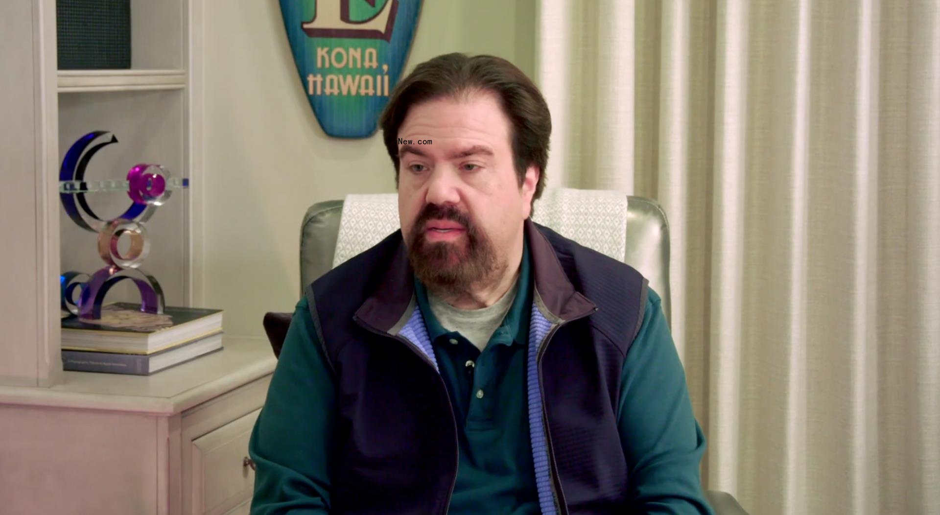 Dan Schneider sitting