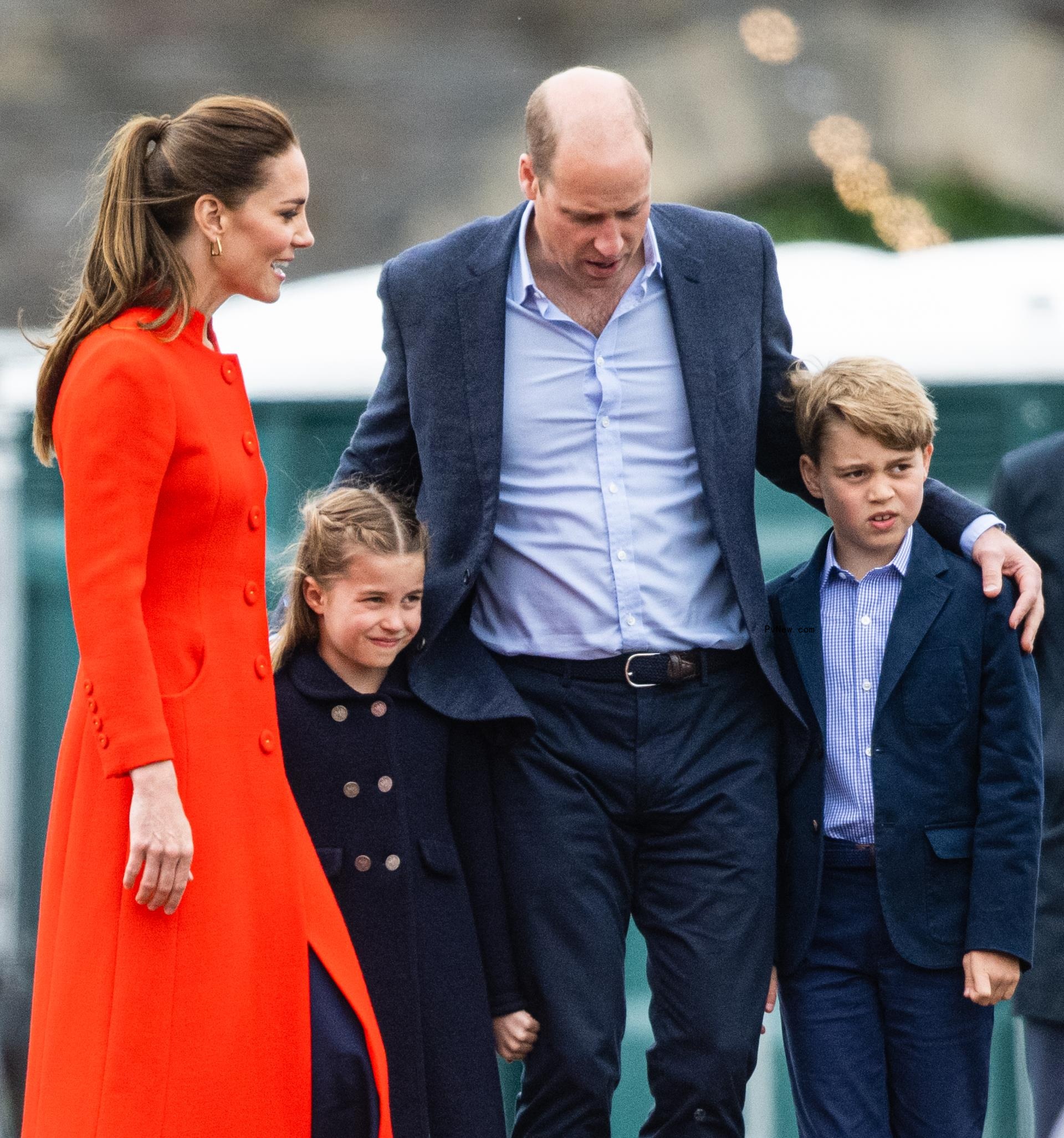 kate middleton, prince william, prince george and princess charlotte