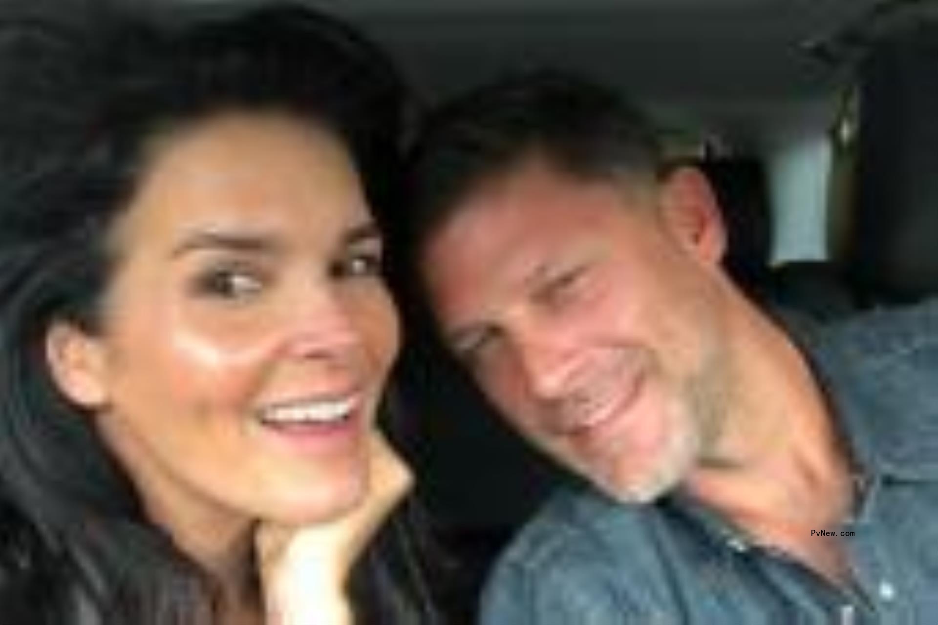Angie Harmon and Greg Vaughan