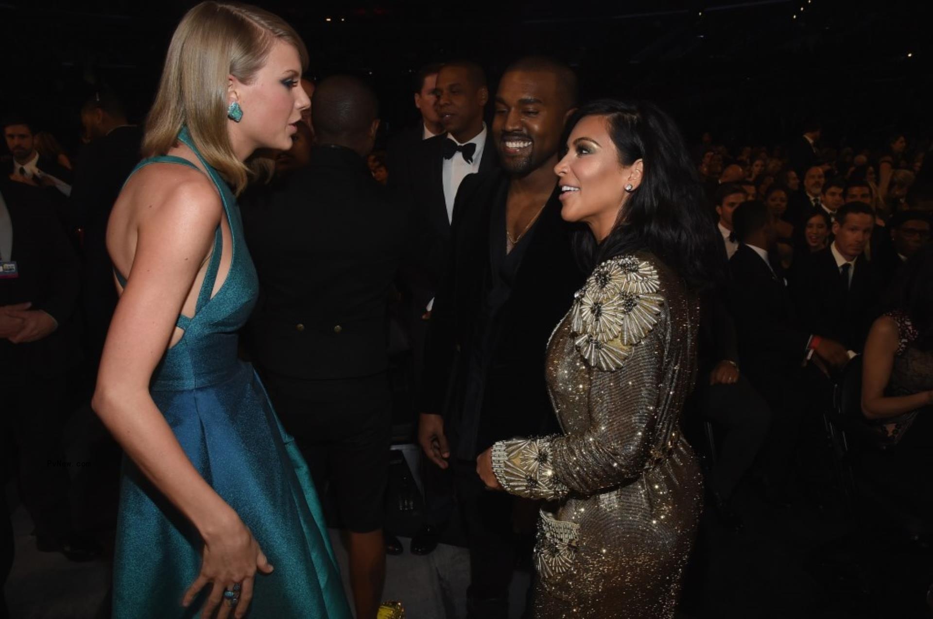 Kim Kardashian, Taylor Swift, Kanye West