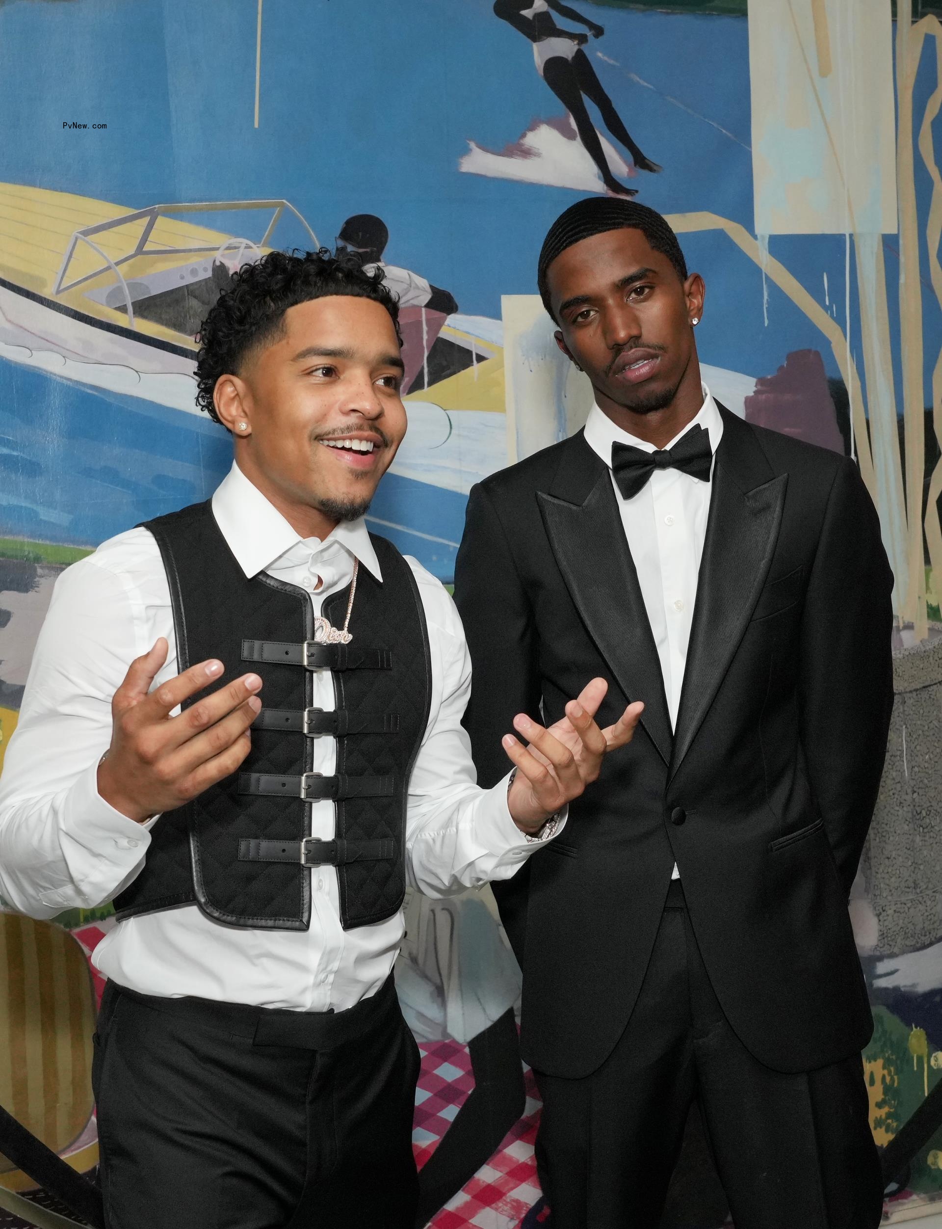 Justin Combs and Christian Combs at the BET Lifetime Achievement after party in 2022.