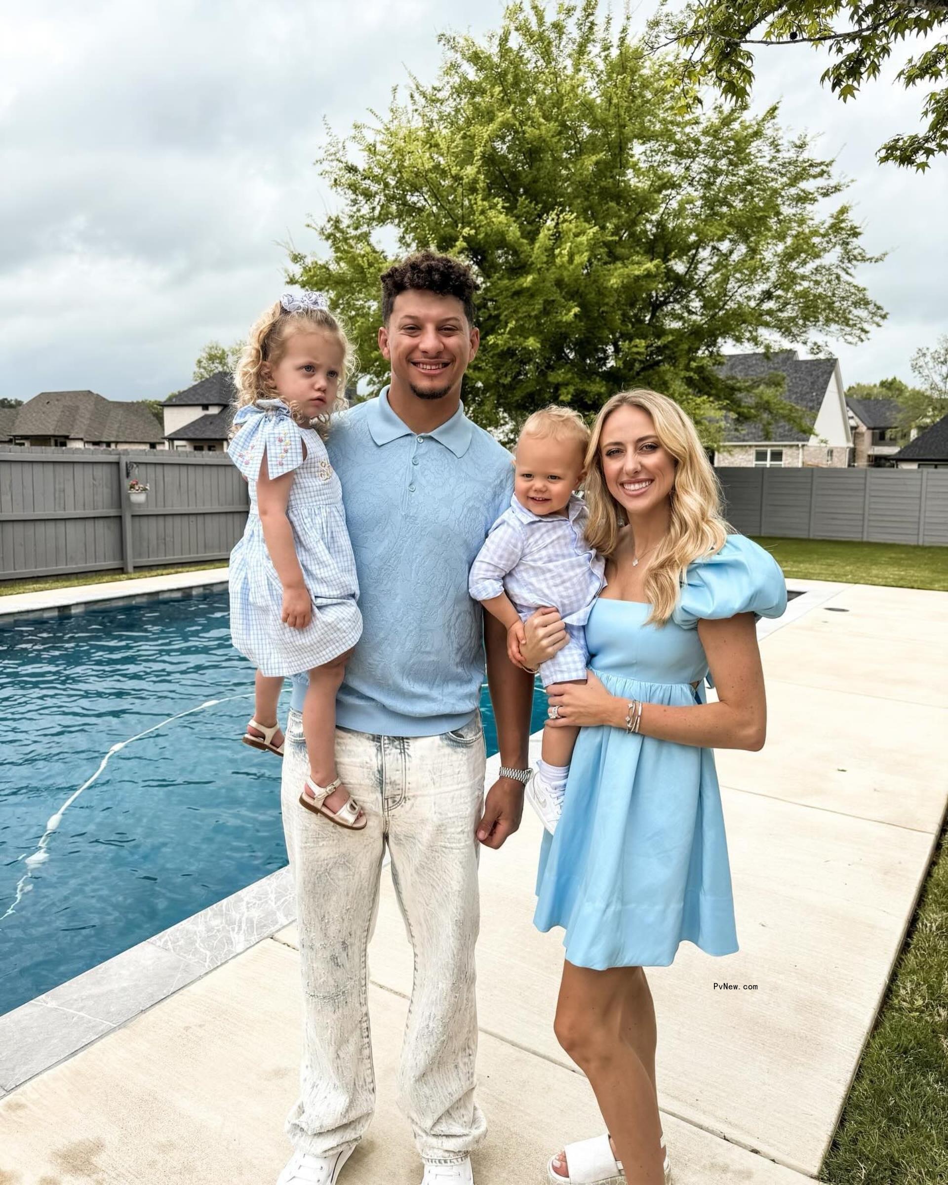 Brittany and Patrick Mahomes