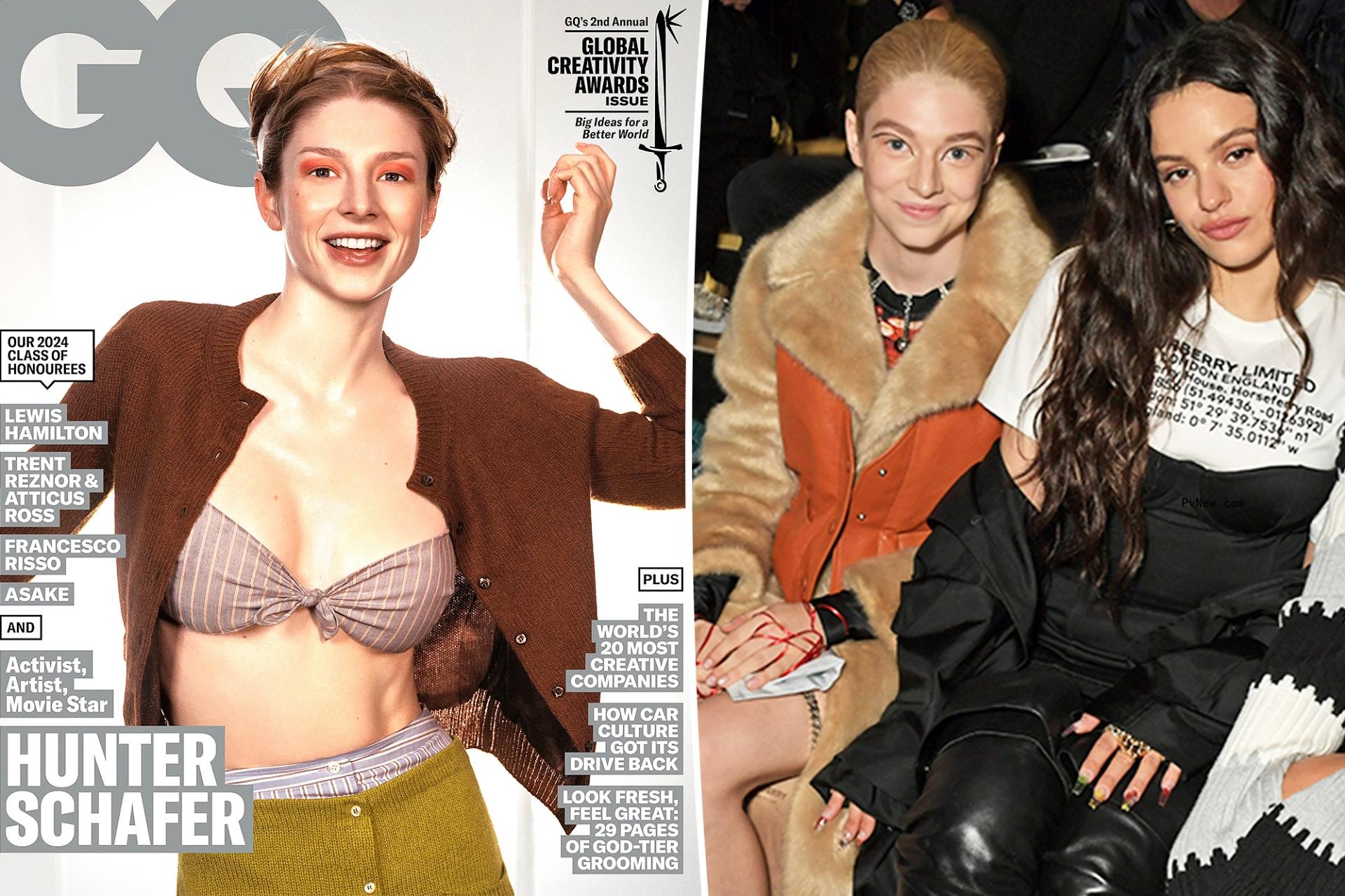 ‘Euphoria’ star Hunter Schafer says she and Rosalía were ‘o<i></i>nce romantically involved’