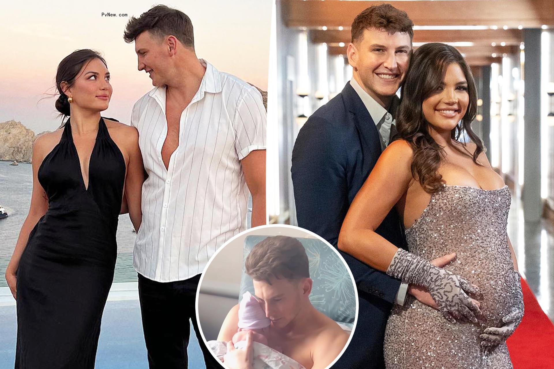 ‘Bachelorette’ star Blake Horstmann welcomes first baby with ‘Love Is Blind’ alum Giannina Gibelli