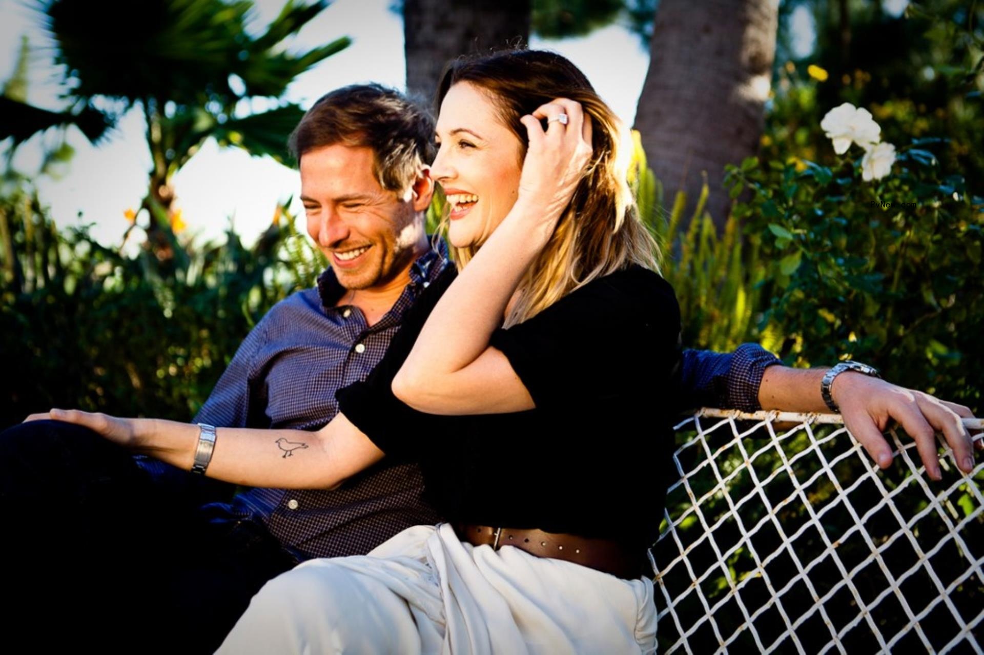 Drew Barrymore and Will Kopelman