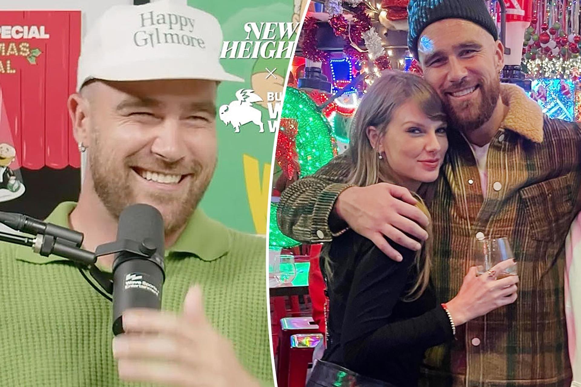 Travis Kelce jokes a<i></i>bout future baby names amid Taylor Swift romance