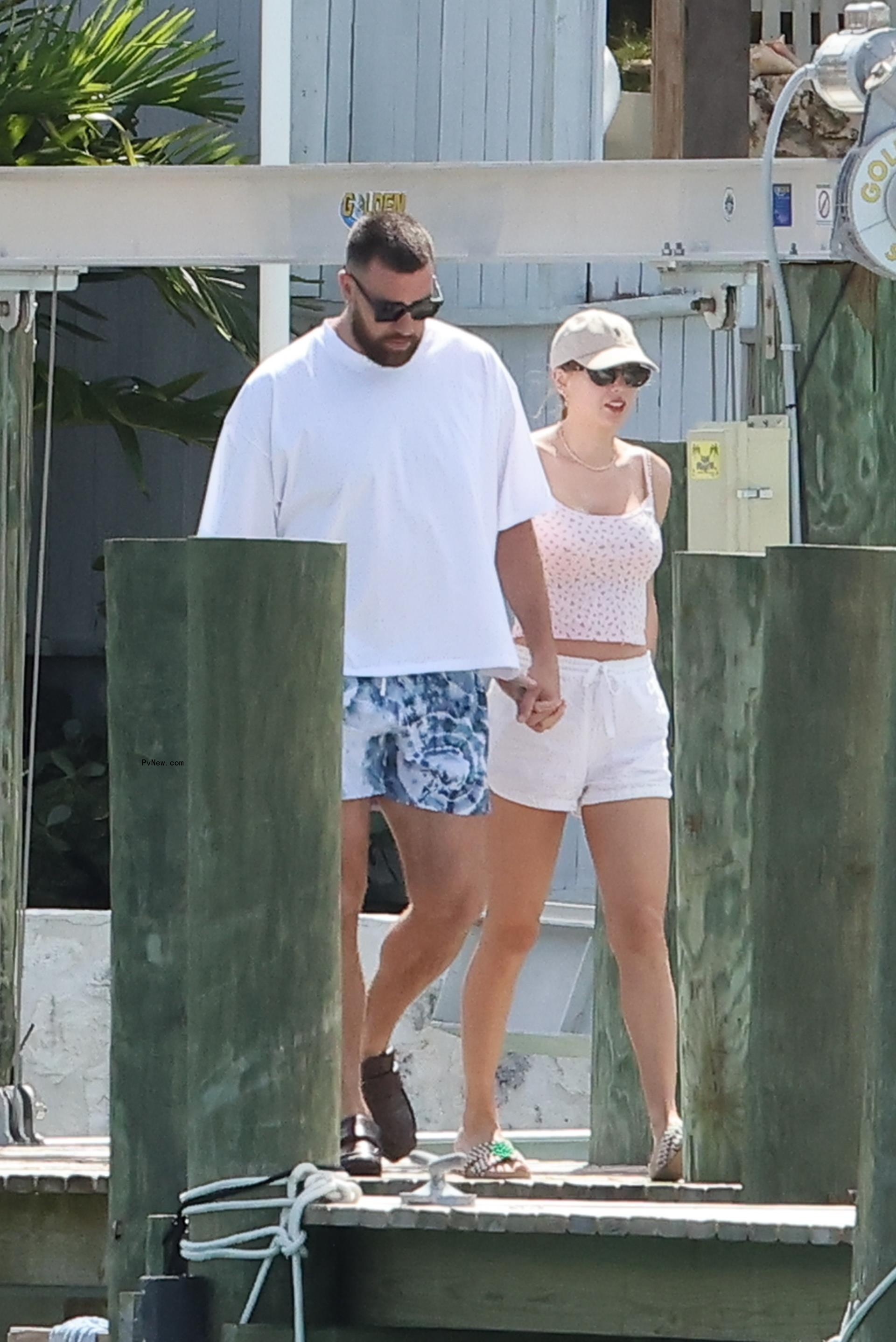 Taylor Swift and Travis Kelce