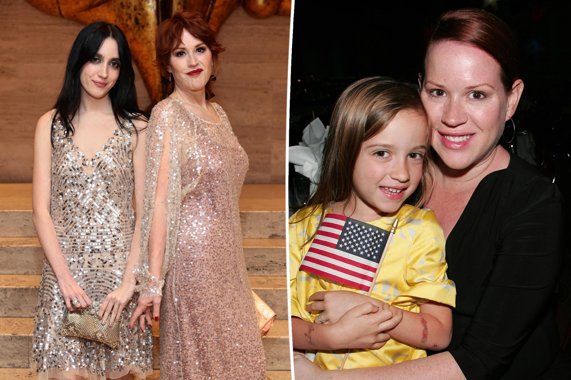 Molly Ringwald reveals daughter Mathilda Gianopoulos was ‘co<i></i>nceived in the dressing room at Studio 54’ in 2003