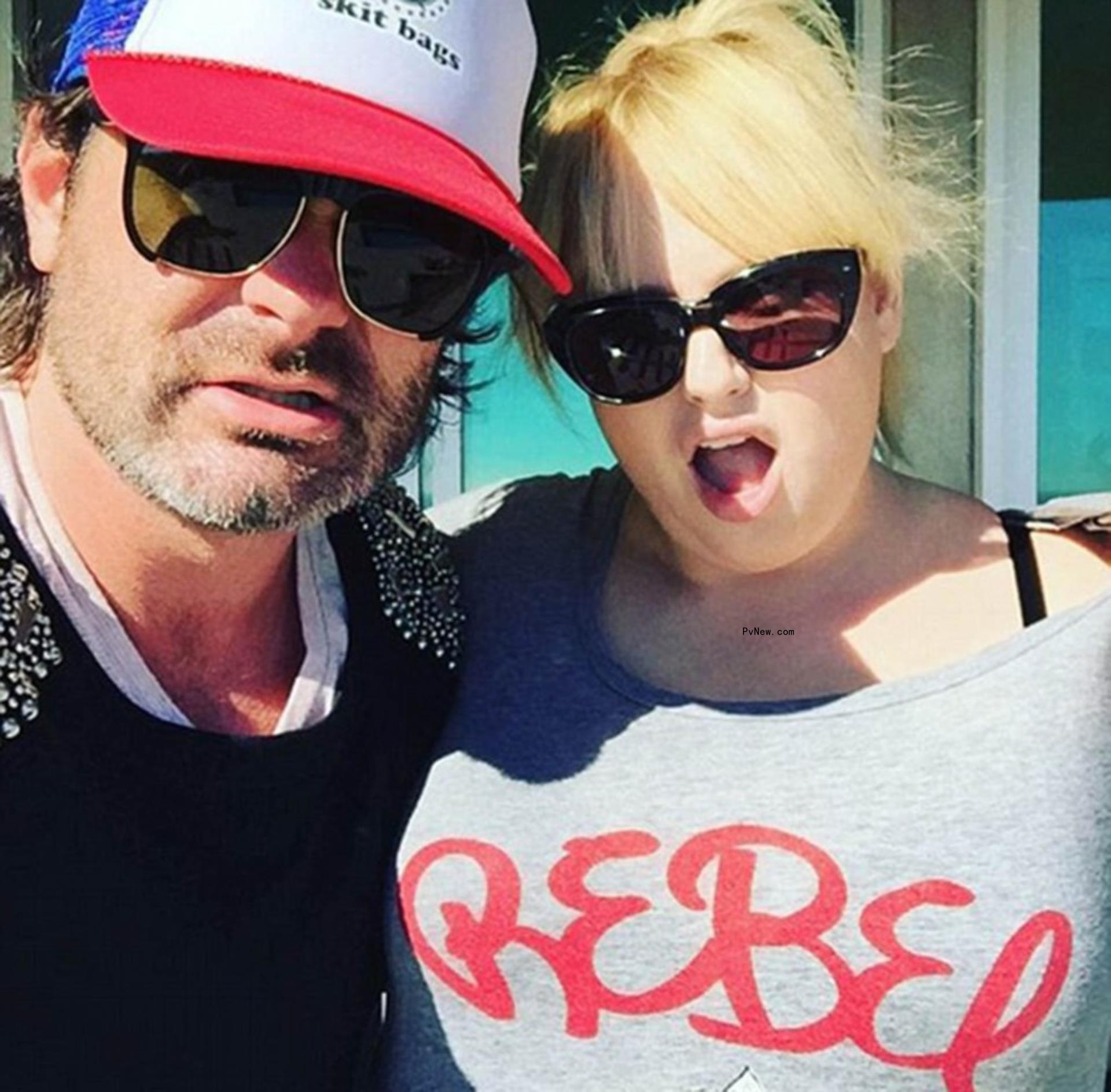 Rebel Wilson and Mickey Gooch selfie
