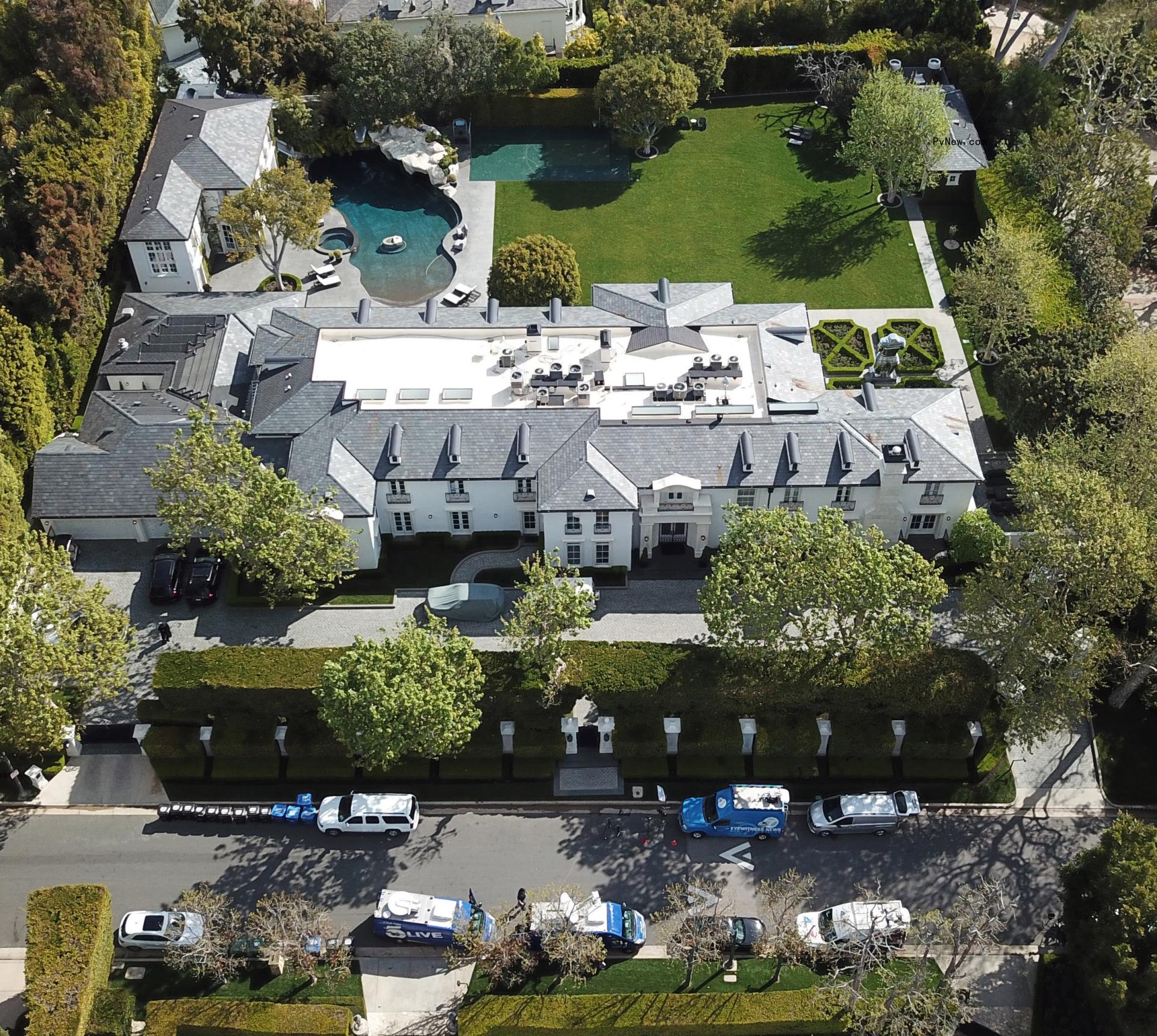 Sean Combs home in LA
